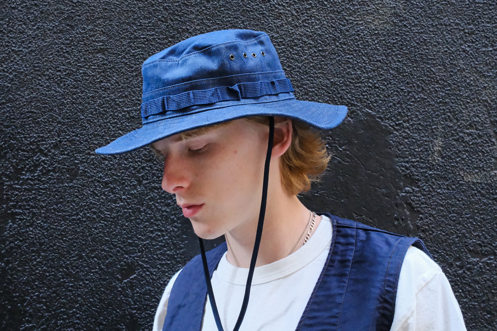 Freewheelers 9oz Indigo Denim “BOONIE HAT”