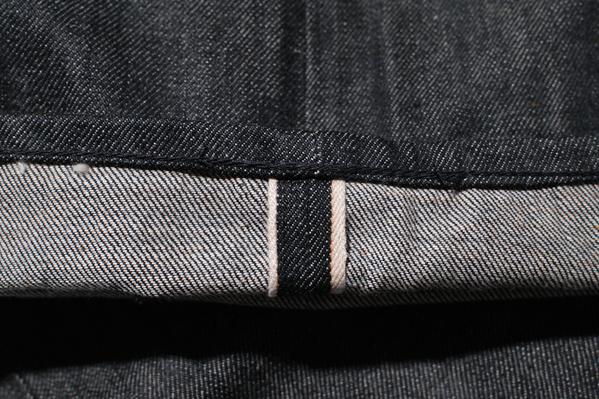 Denime X Warehouse Co. 14.5oz Lot 224-66B Late '66 Black Denim (Narrow Straight fit)