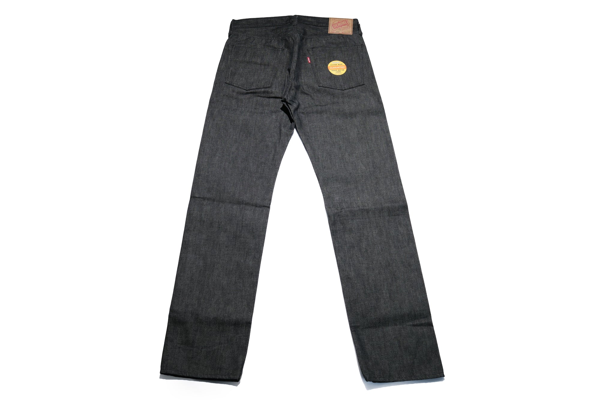 Denime X Warehouse Co. 14.5oz Lot 224-66B Late '66 Black Denim (Narrow Straight fit)