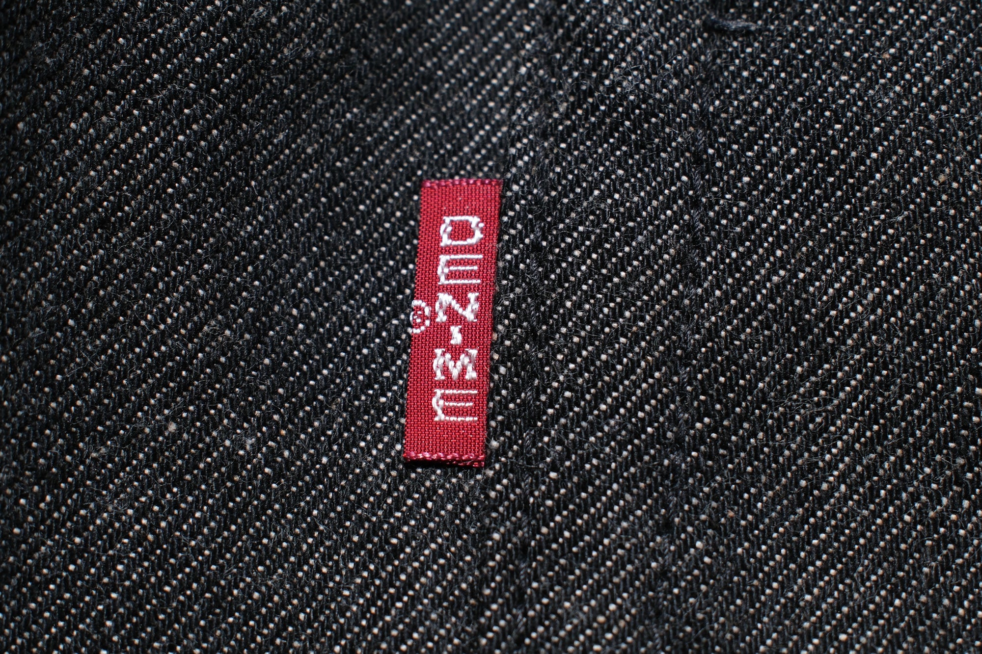 Denime X Warehouse Co. 14.5oz Lot 224-66B Late '66 Black Denim (Narrow Straight fit)