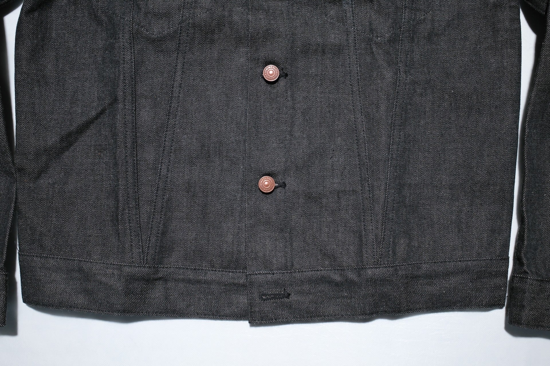 Denime X Warehouse Co. LOT. 233-66B 14.5oz 60s Type 3 Denim Jacket (Black)
