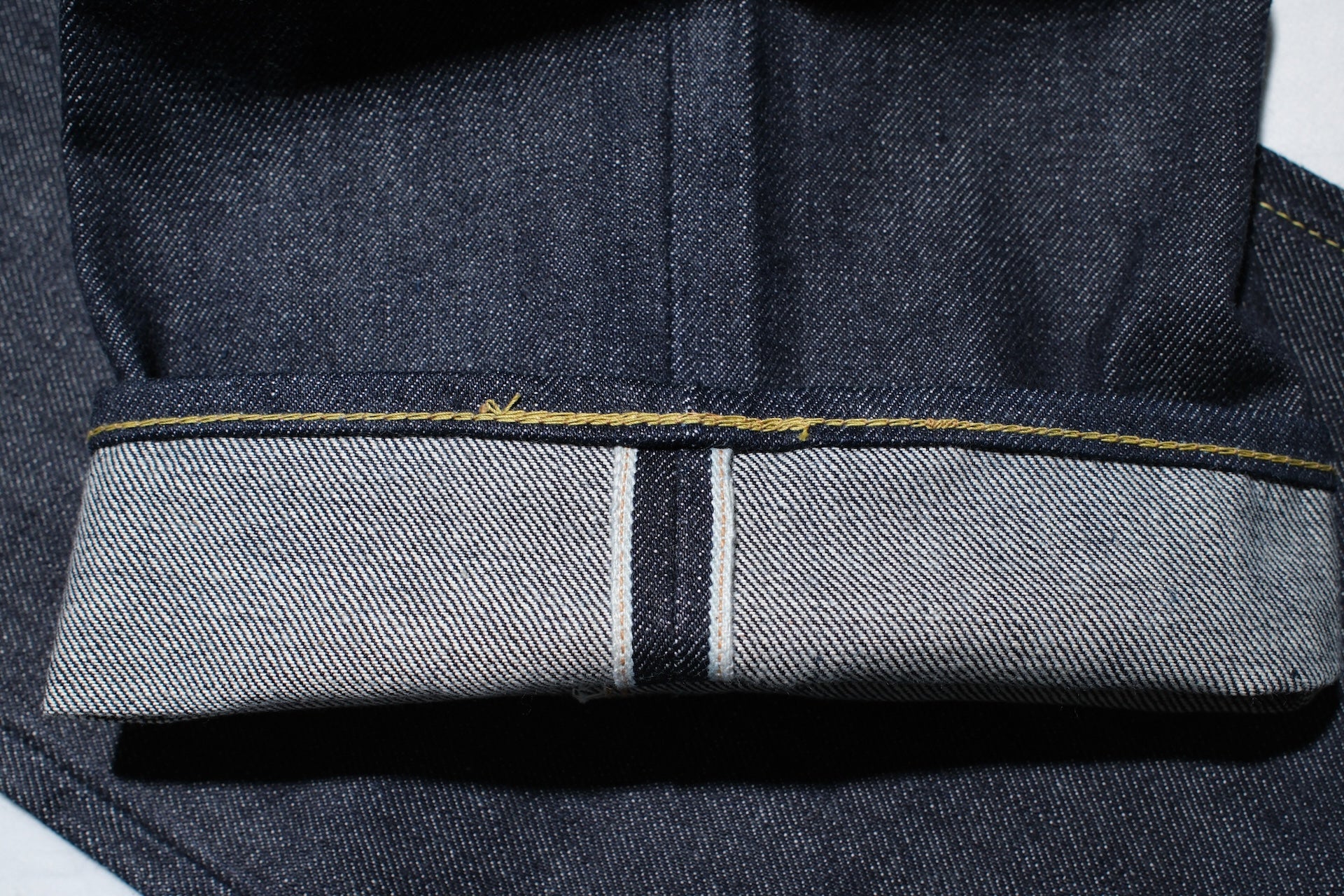 Denime X Warehouse Co. 14.5oz Indigo Dyed 220A Offset XX Type Denim (Classic Straight fit)