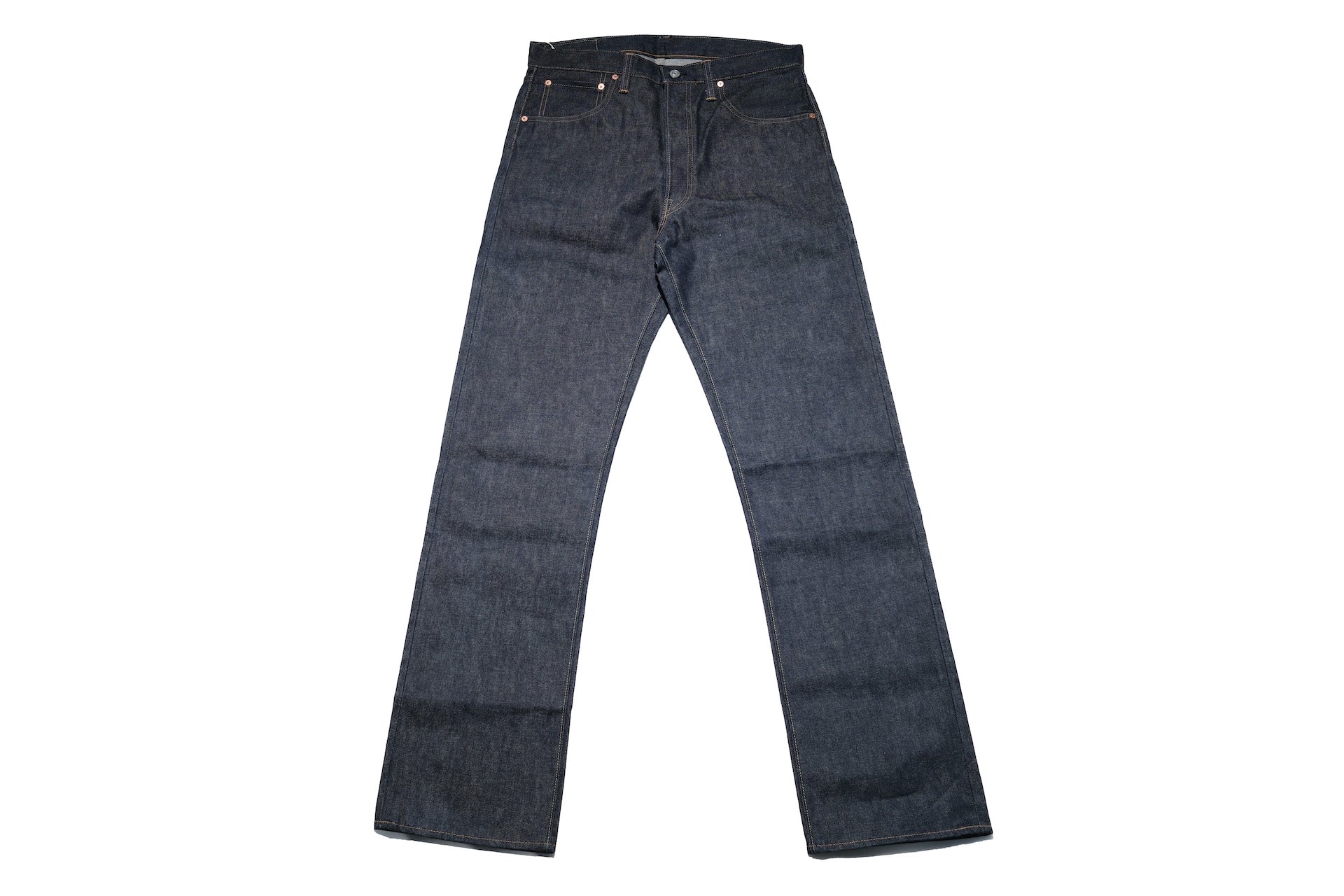 Denime X Warehouse Co. 14.5oz Indigo Dyed 220A Offset XX Type Denim (Classic Straight fit)