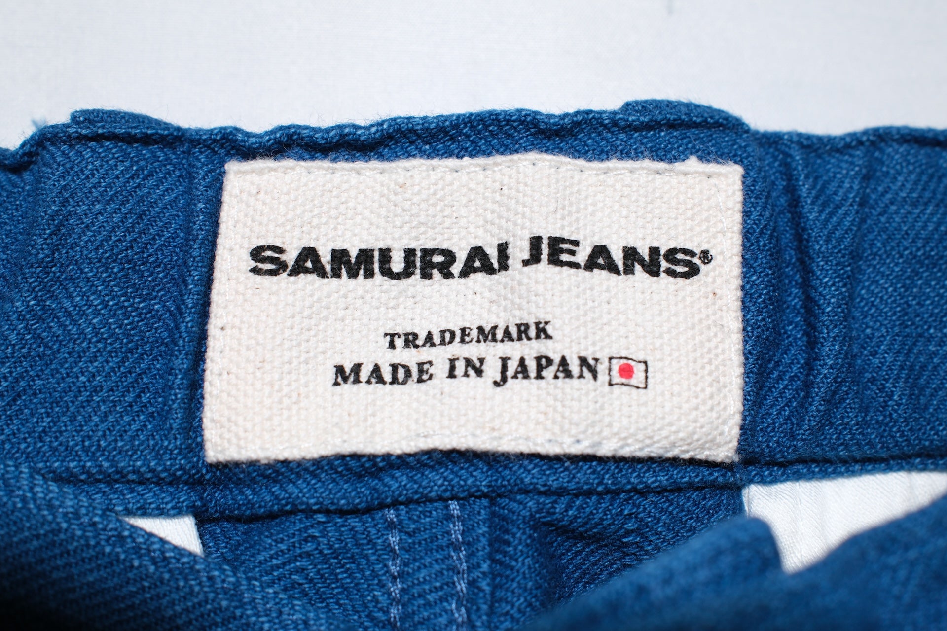 Samurai 10oz Natural Indigo Dyed HBT Easy Shorts