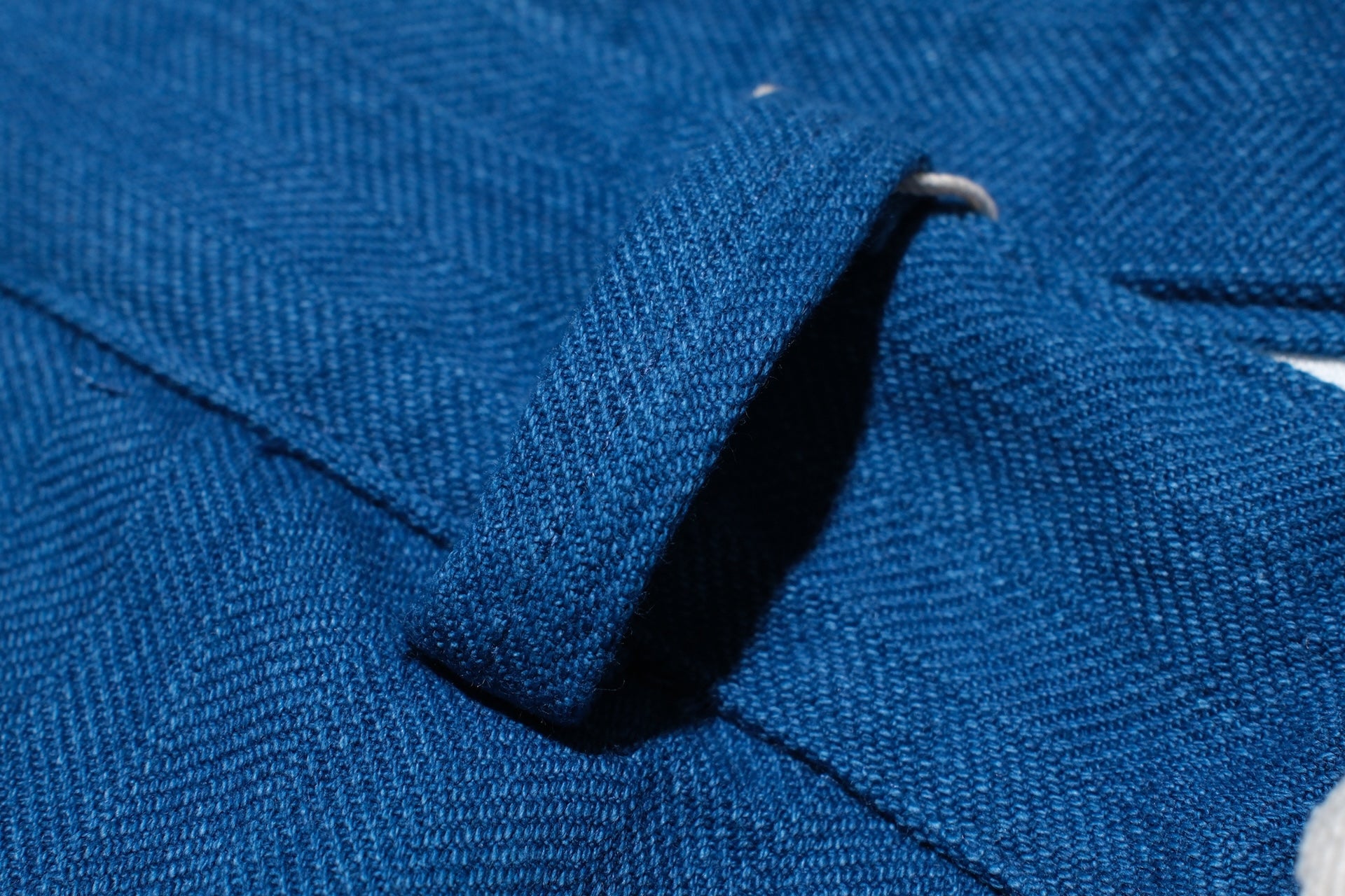 Samurai 10oz Natural Indigo Dyed HBT Easy Shorts