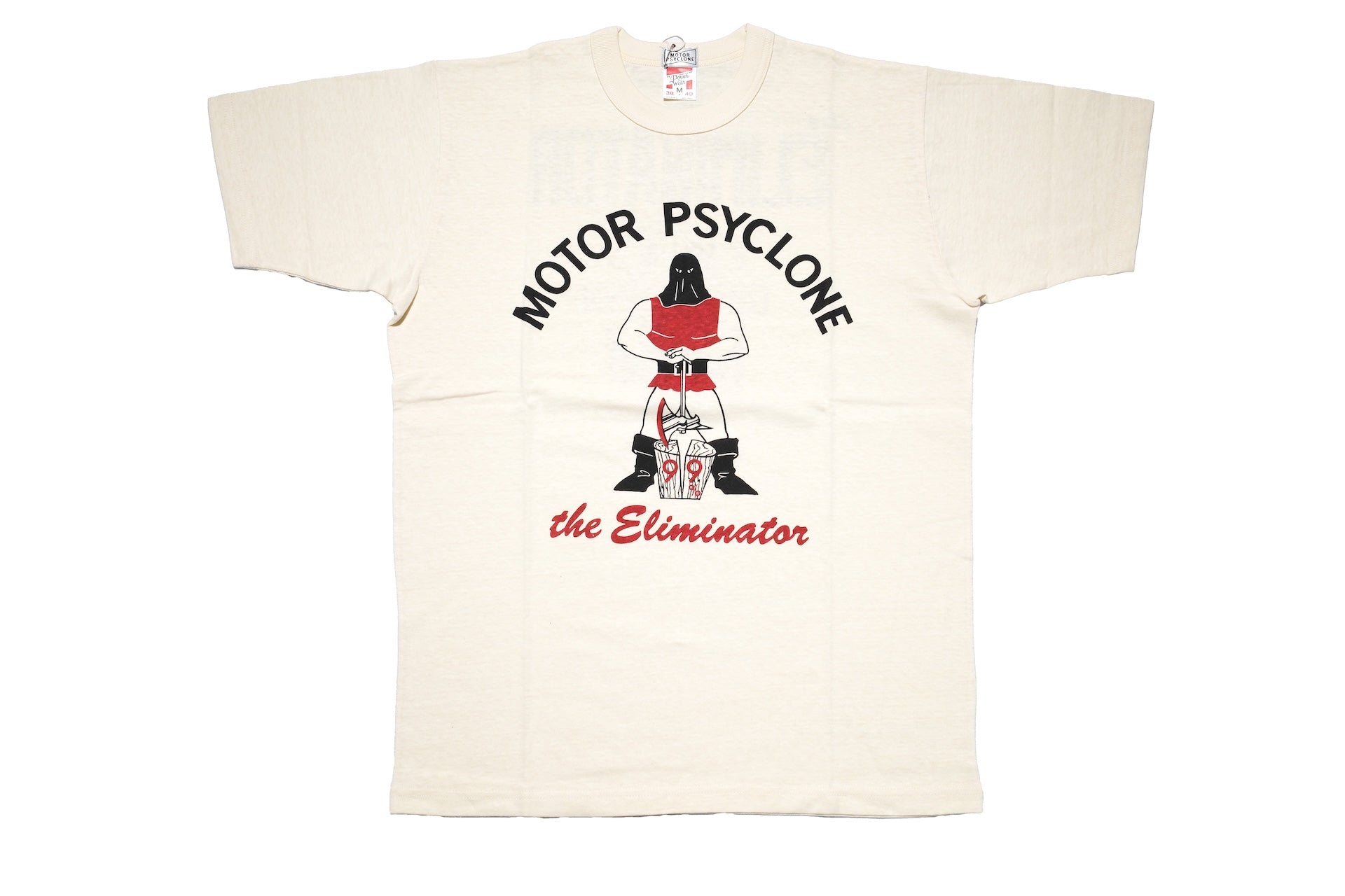 Freewheelers "The ELIMINATOR" Loopwheeled Tee (Straw Cream)