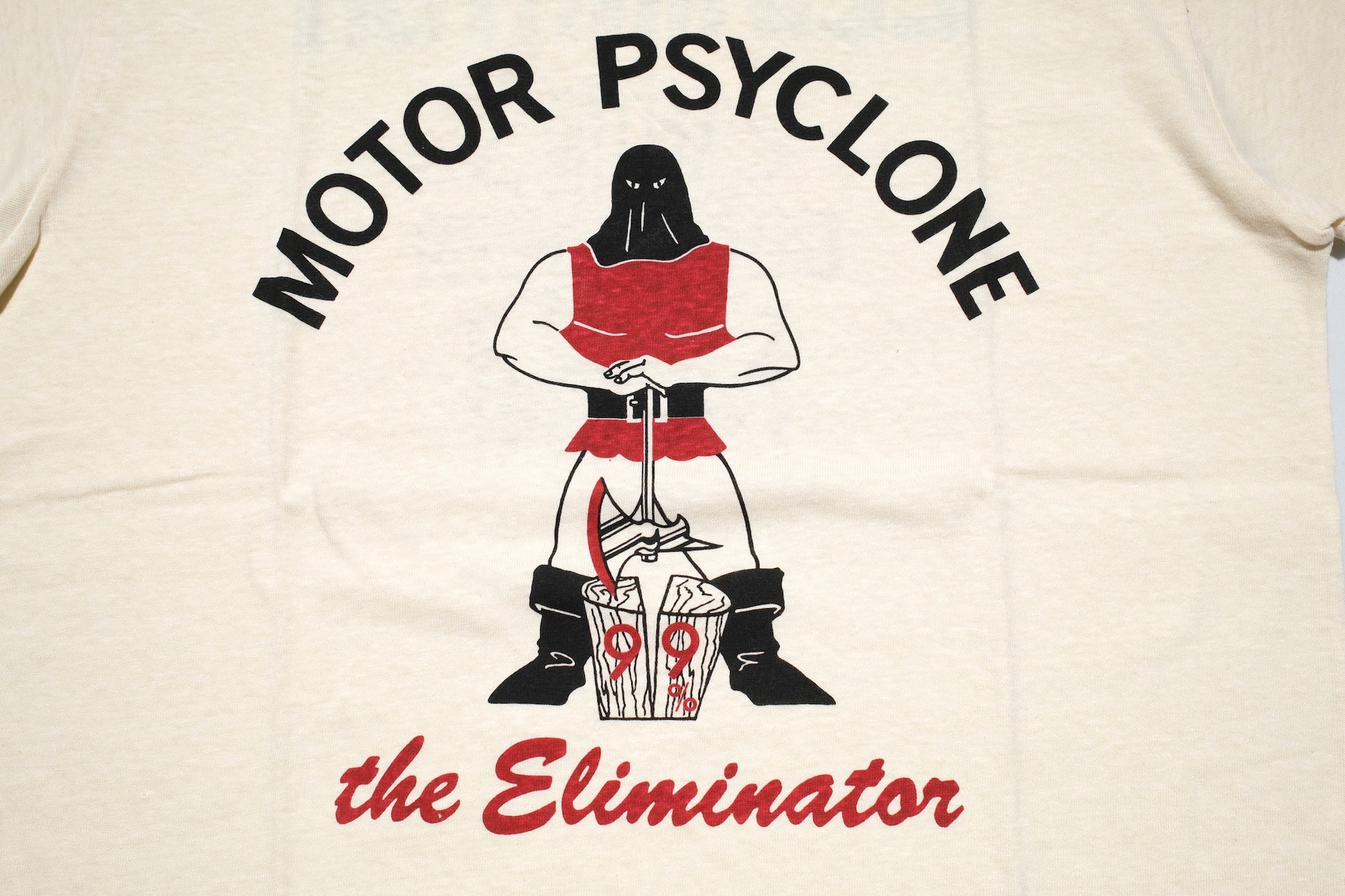 Freewheelers "The ELIMINATOR" Loopwheeled Tee (Straw Cream)