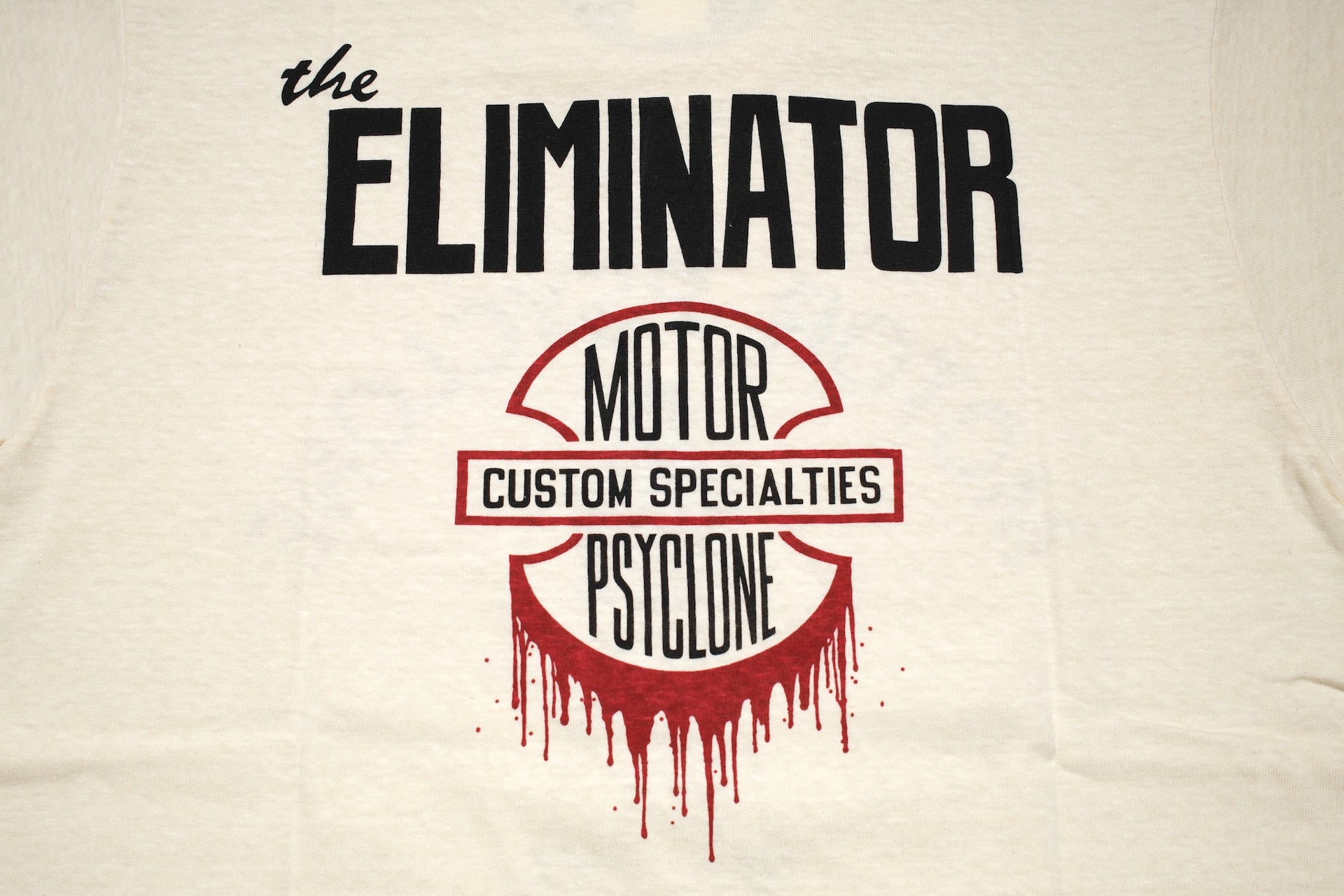 Freewheelers "The ELIMINATOR" Loopwheeled Tee (Straw Cream)