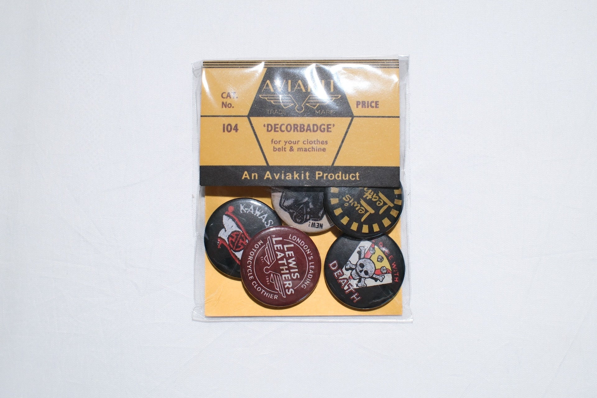 Lewis Leathers Mixed Badge Pack