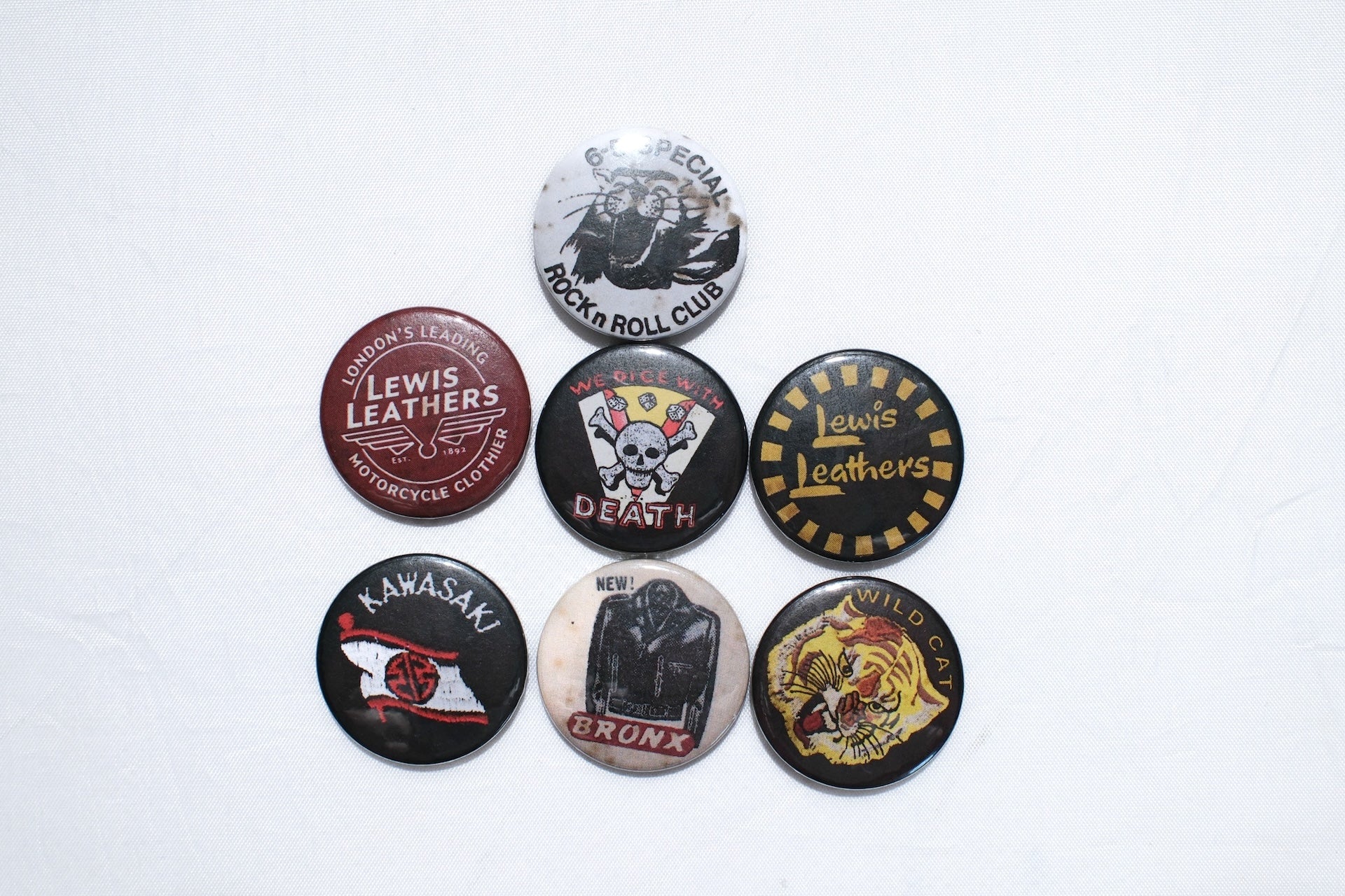 Lewis Leathers Mixed Badge Pack