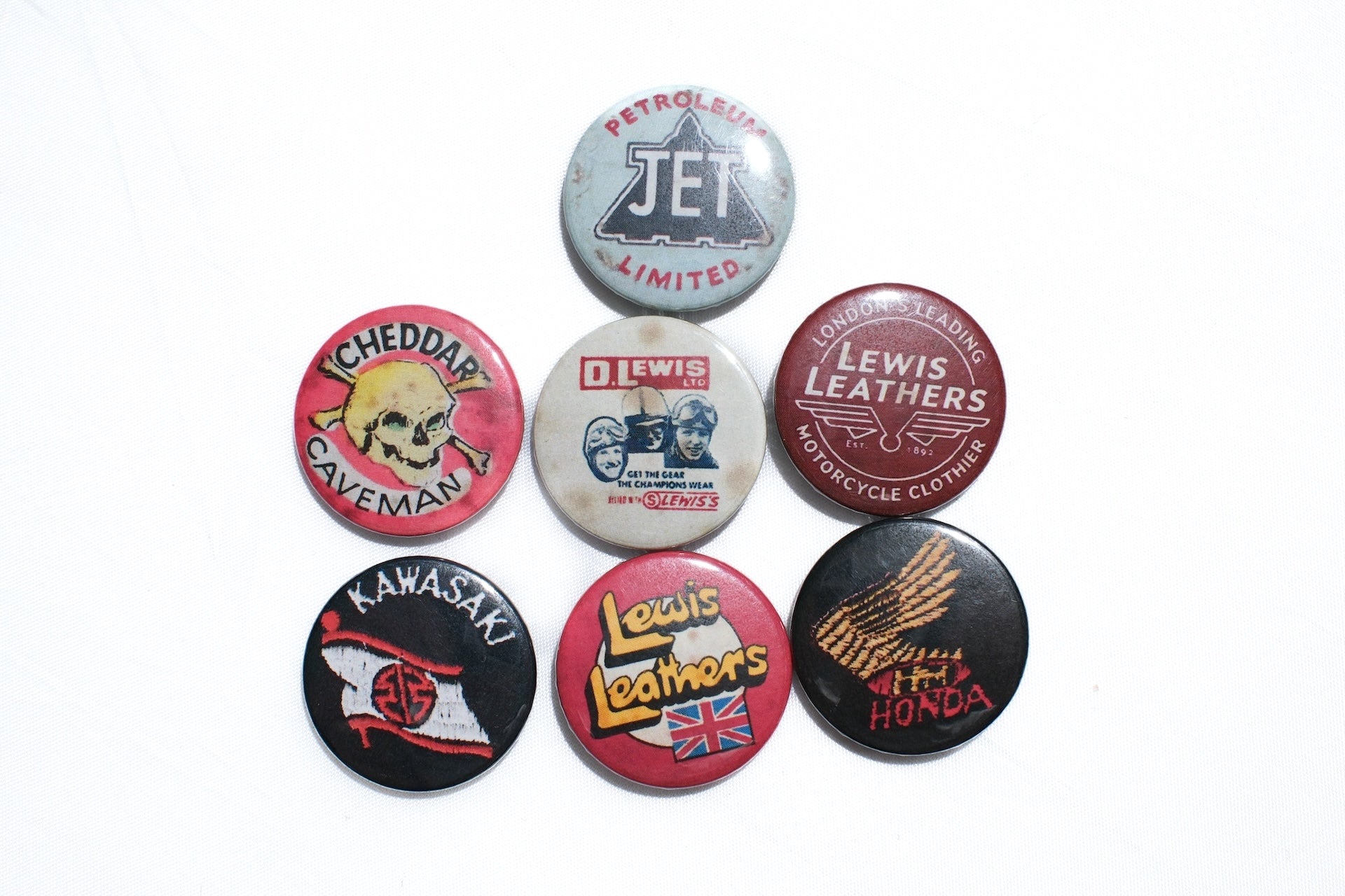 Lewis Leathers Mixed Badge Pack