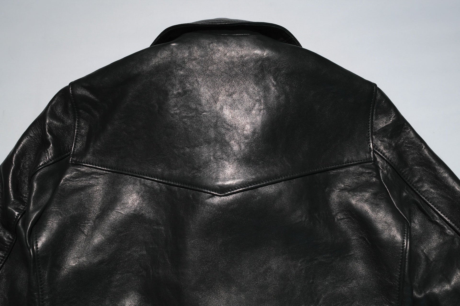 Lewis Leathers Black Sheepskin Lightning 402T (Tight fit)