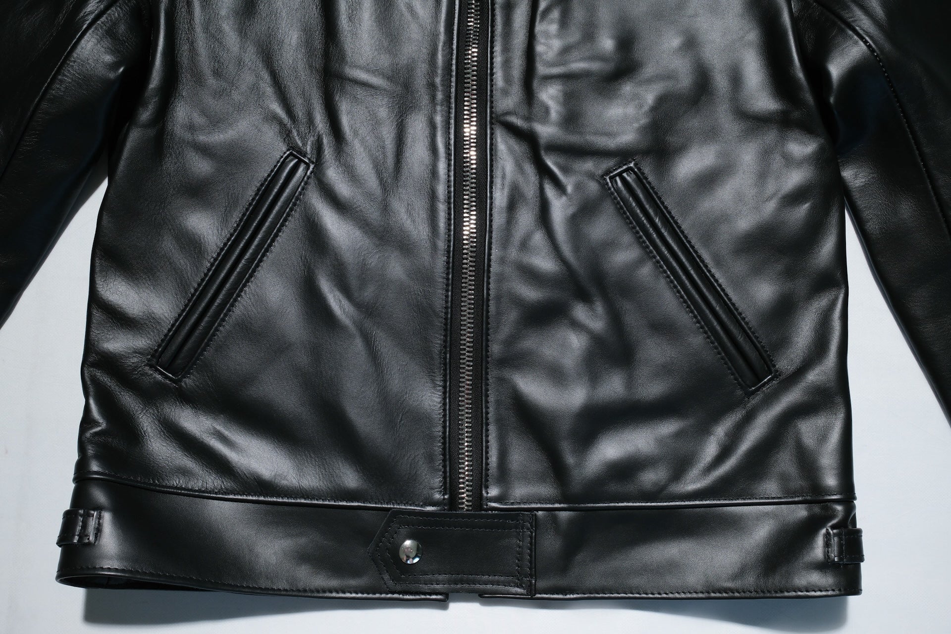 Lewis Leathers Black Horsehide Corsair 60T (Tight fit)