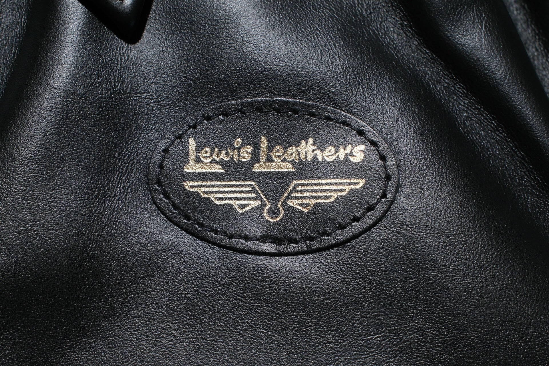 Lewis Leathers Black Horsehide Corsair 60T (Tight fit)