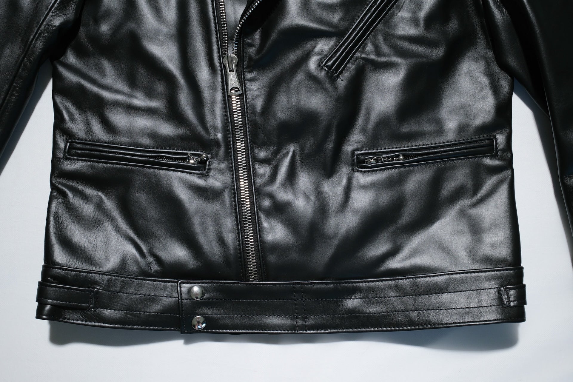 Lewis Leathers 441T Black Horsehide 'Cyclone' Jacket (Tight Fit)