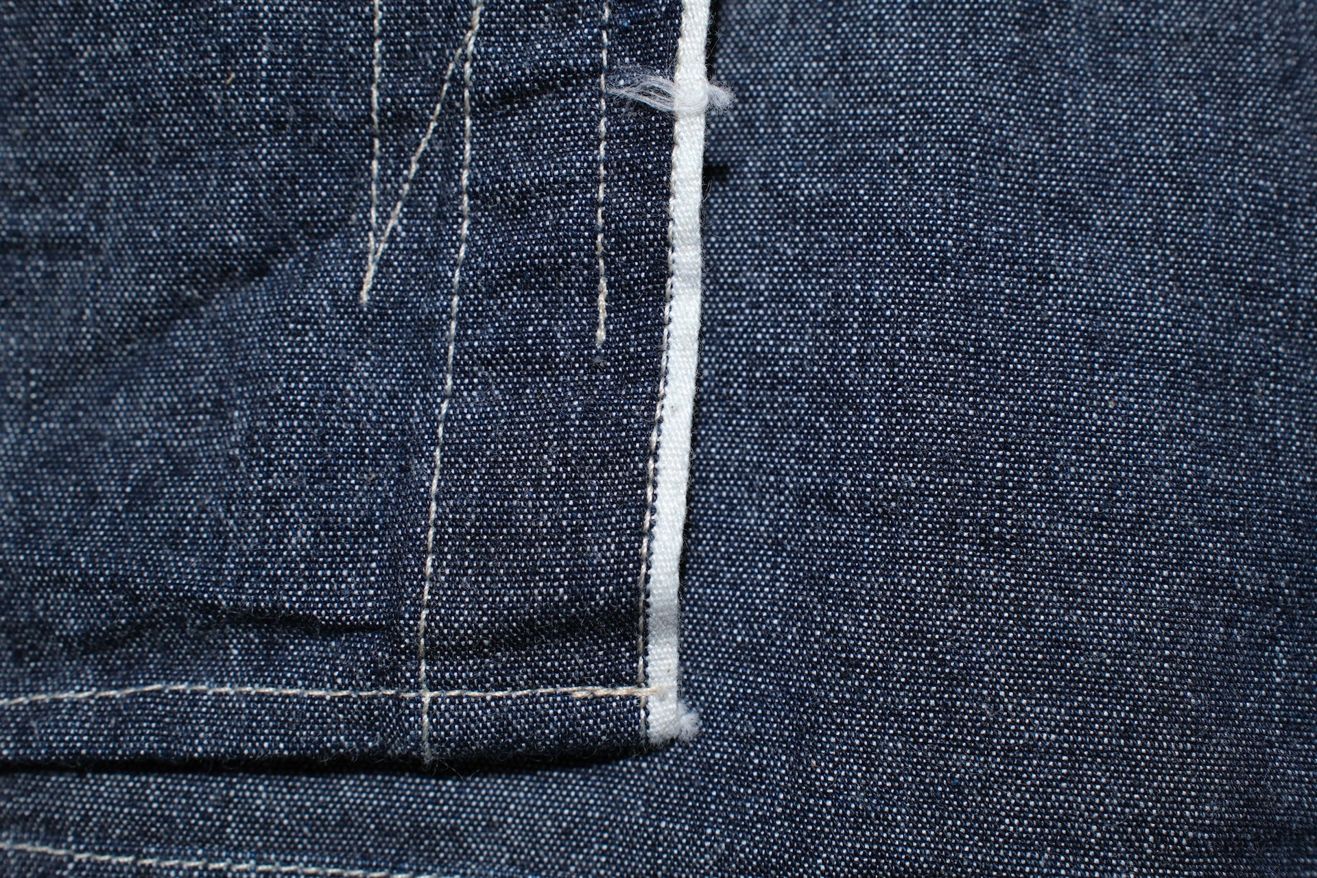 Samurai 13oz Indigo Dyed Selvage Denim Early Workshirt (Oversea Edition)