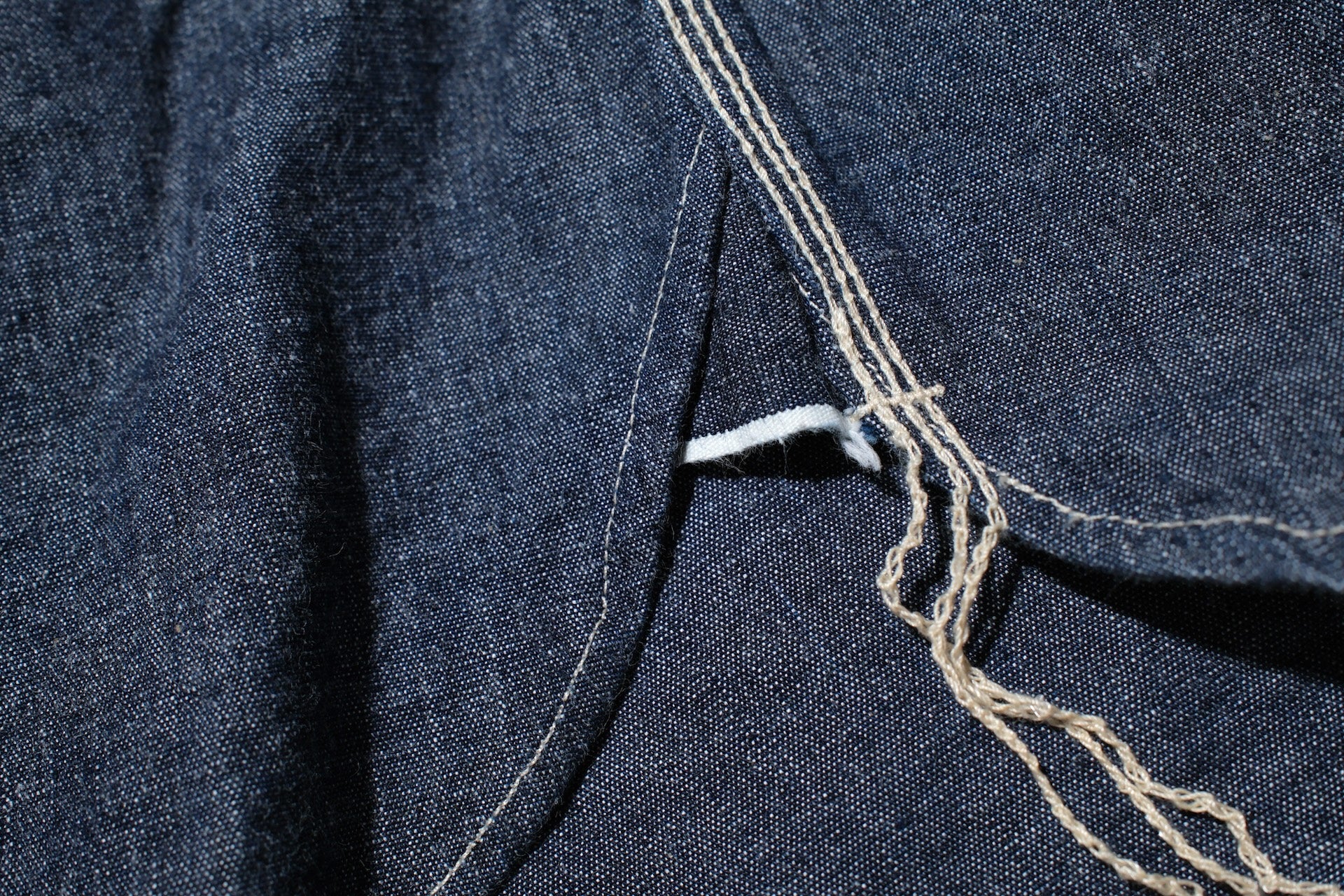 Samurai 13oz Indigo Dyed Selvage Denim Early Workshirt (Oversea Edition)