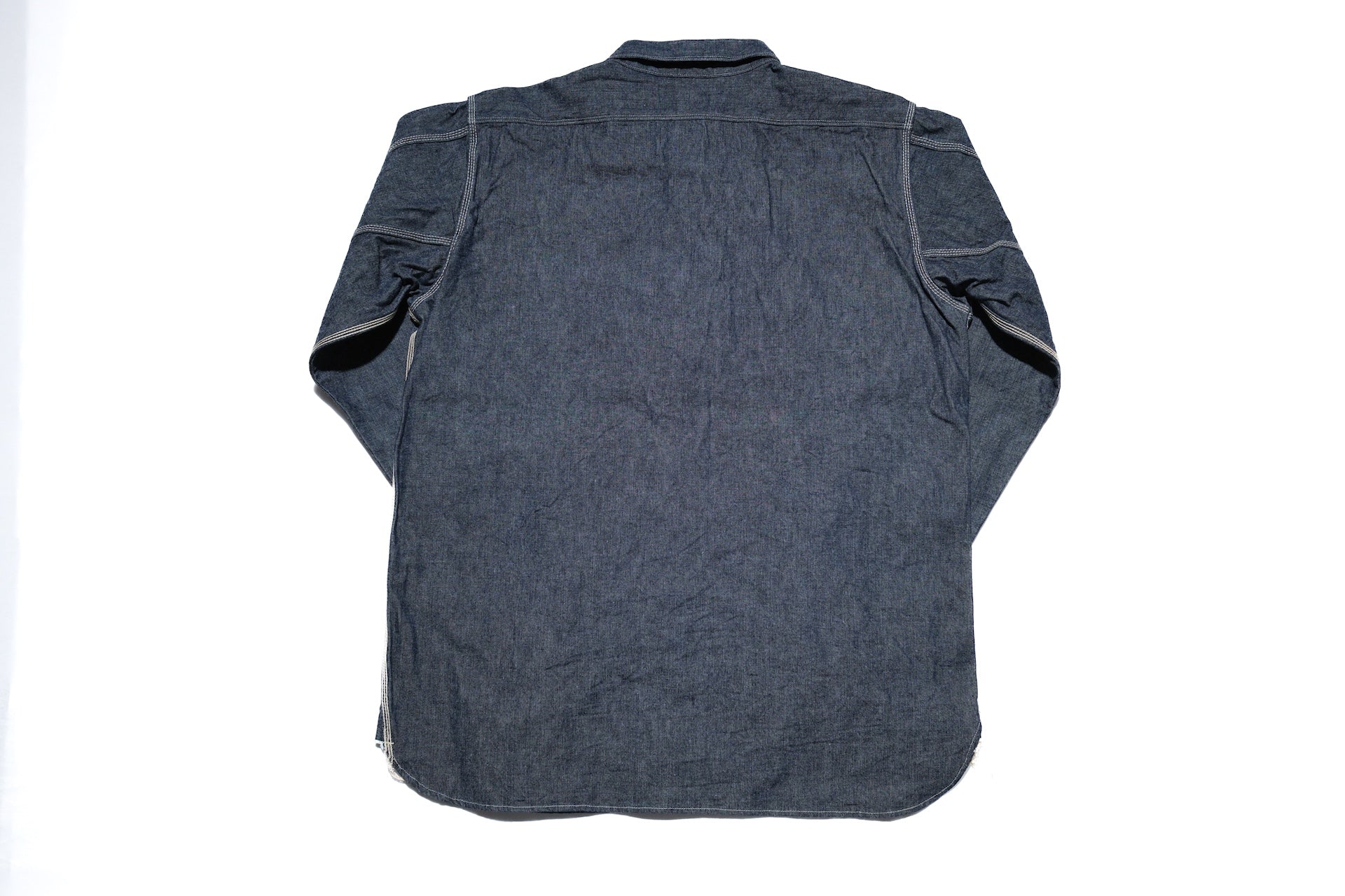 Samurai 13oz Indigo Dyed Selvage Denim Early Workshirt (Oversea Edition)