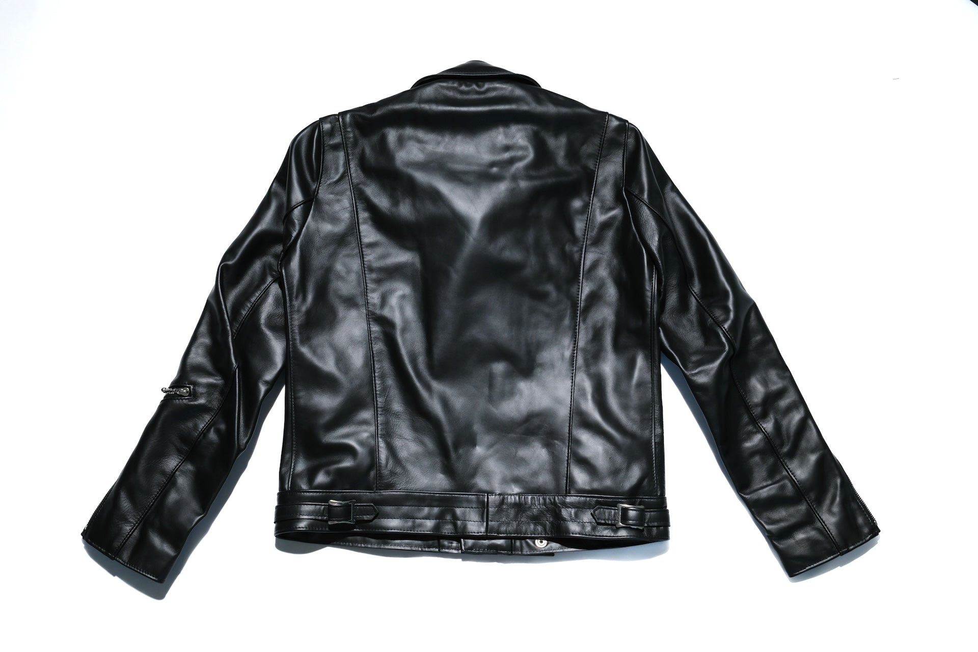 Lewis Leathers 441T Black Horsehide 'Cyclone' Jacket (Tight Fit)