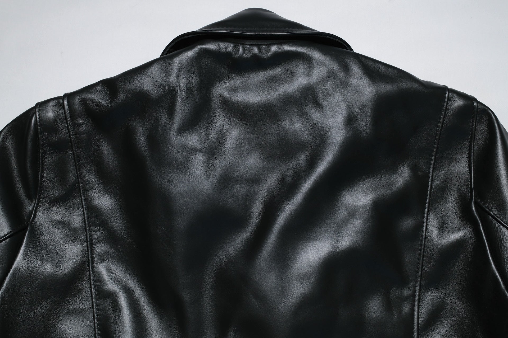 Lewis Leathers 441T Black Horsehide 'Cyclone' Jacket (Tight Fit)