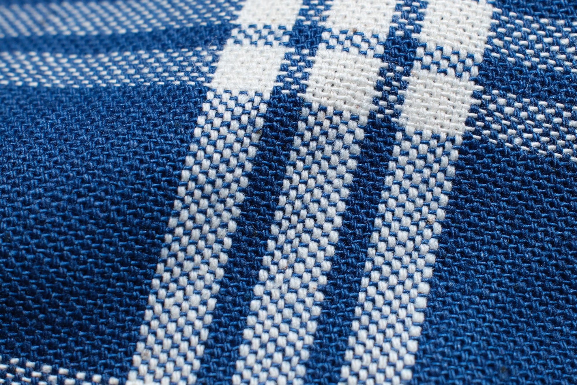 Warehouse Co. 10oz Selvage Indigo Check Early-Century Blouse Jacket