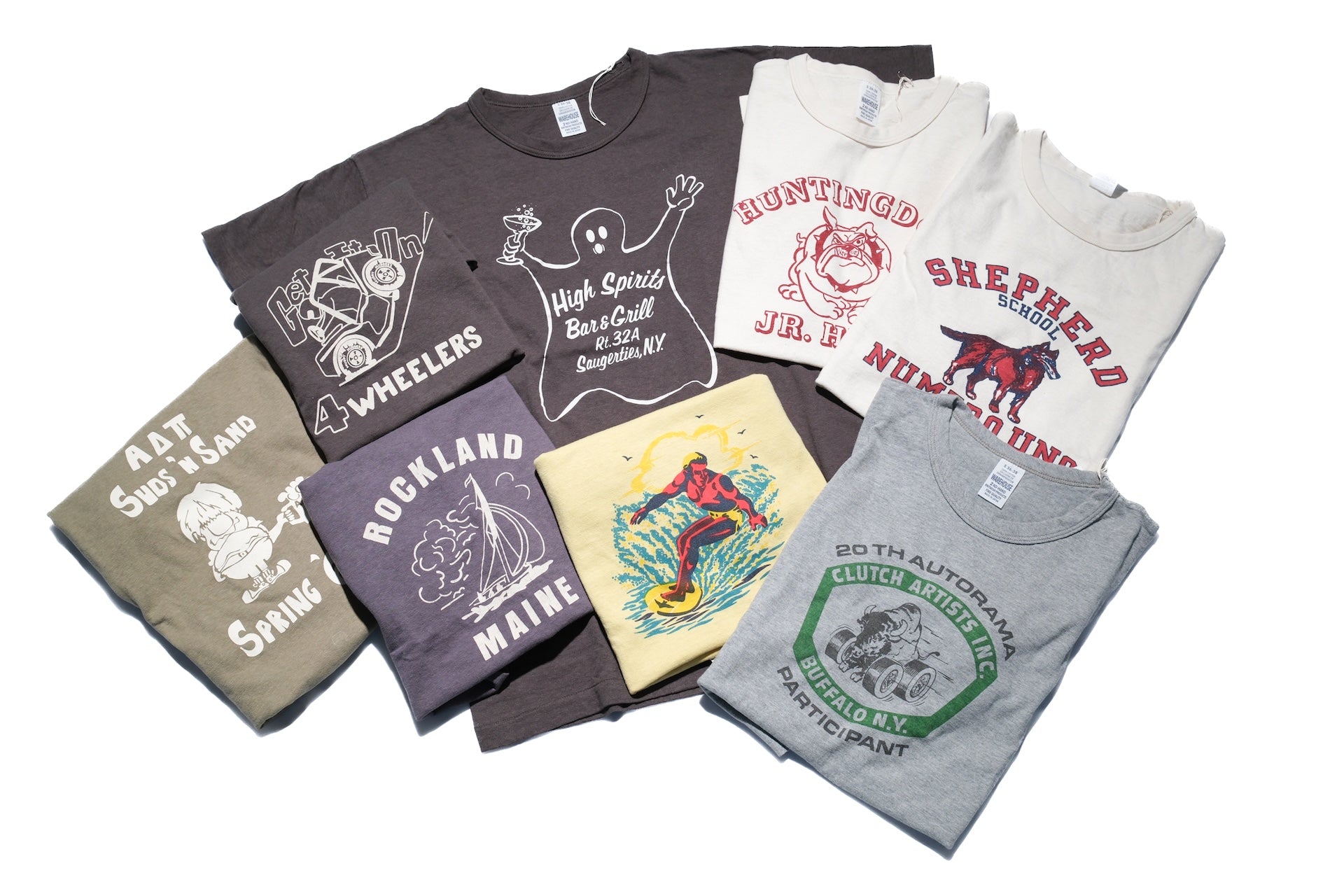 Warehouse 5oz "Rockland" Tubular Tee (Navy)