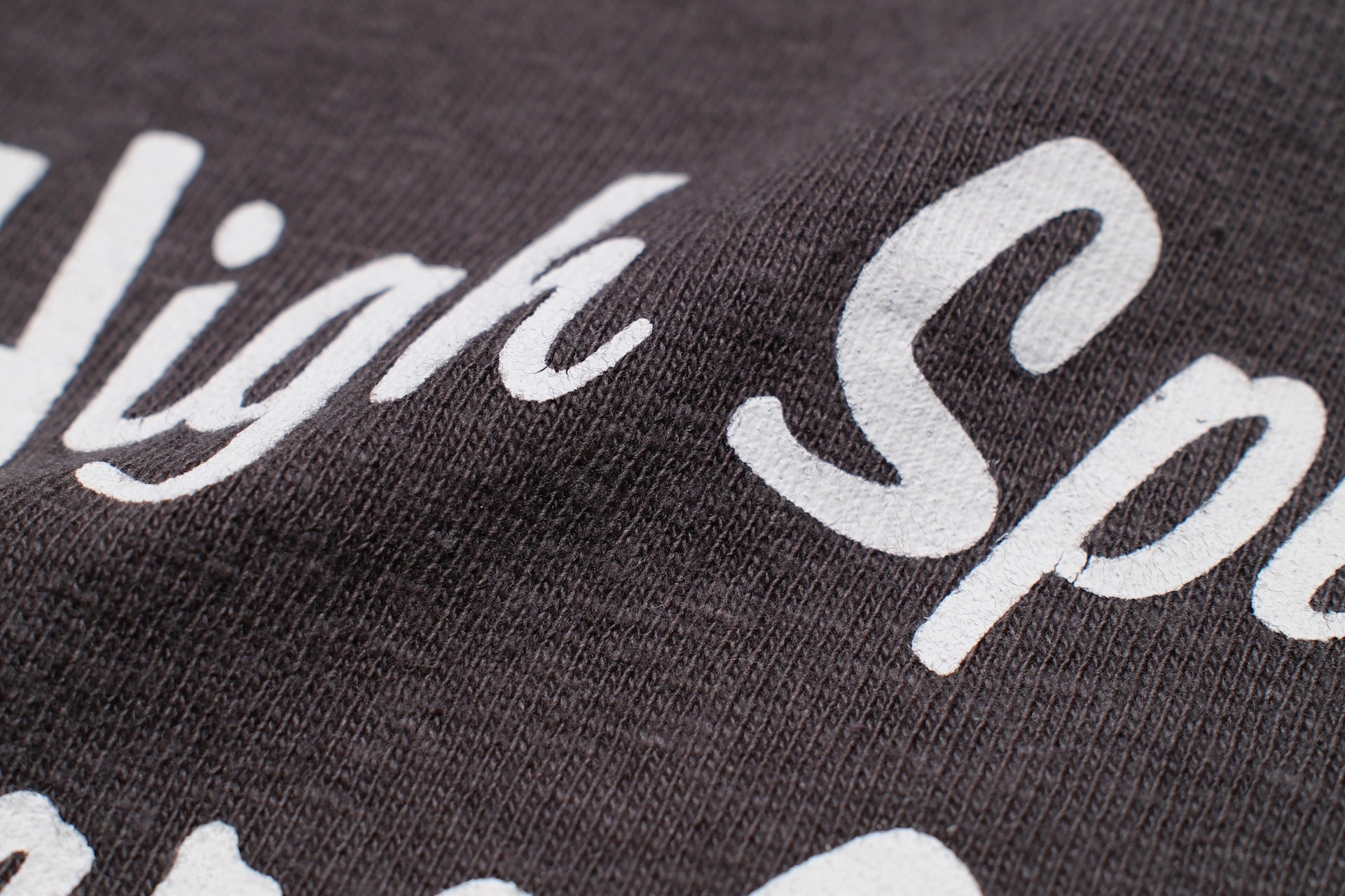 Warehouse 5oz "High Spirits" Tubular Tee (Charcoal)