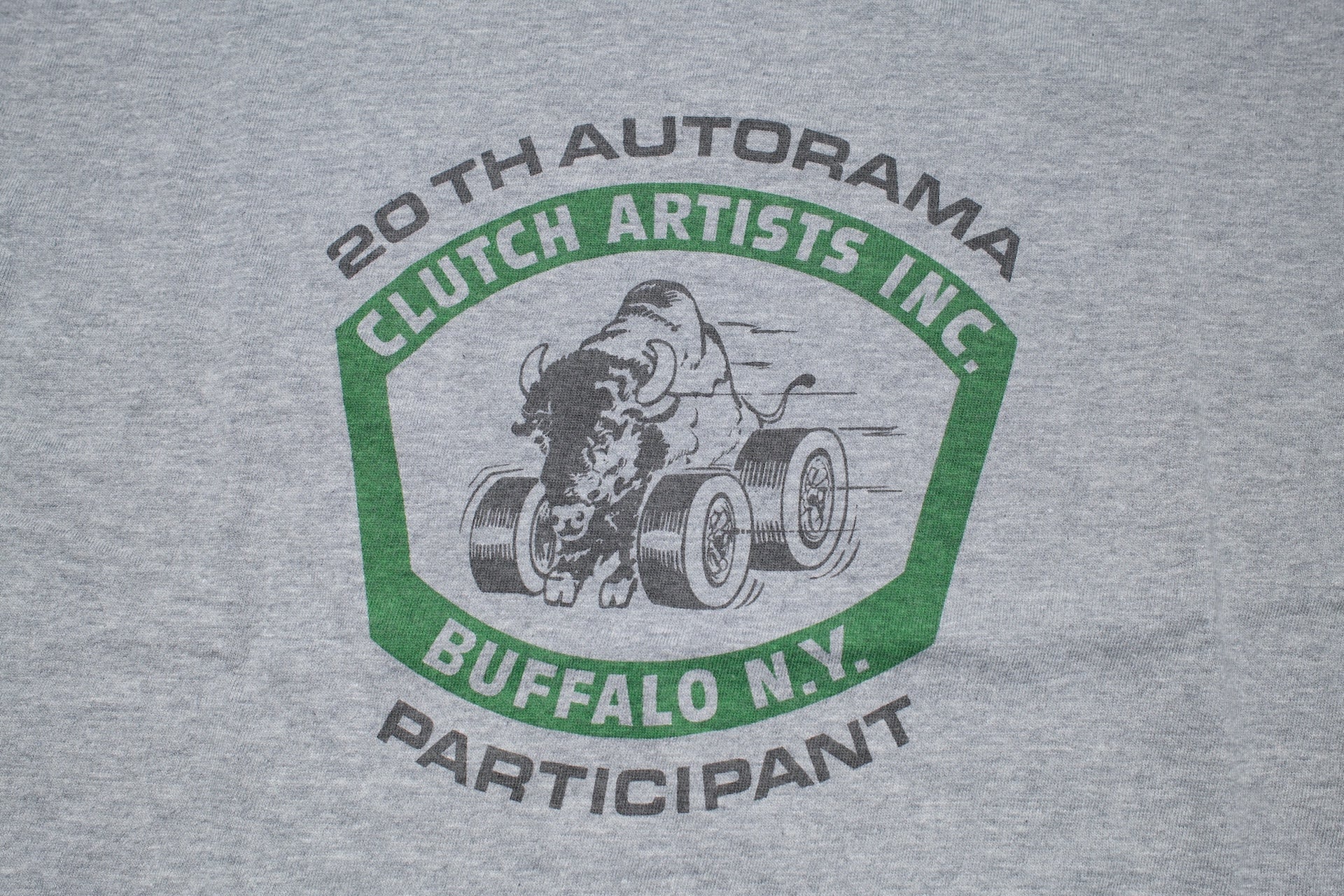 Warehouse 5oz "Clutch Artists" Tubular Tee (Heather Grey)