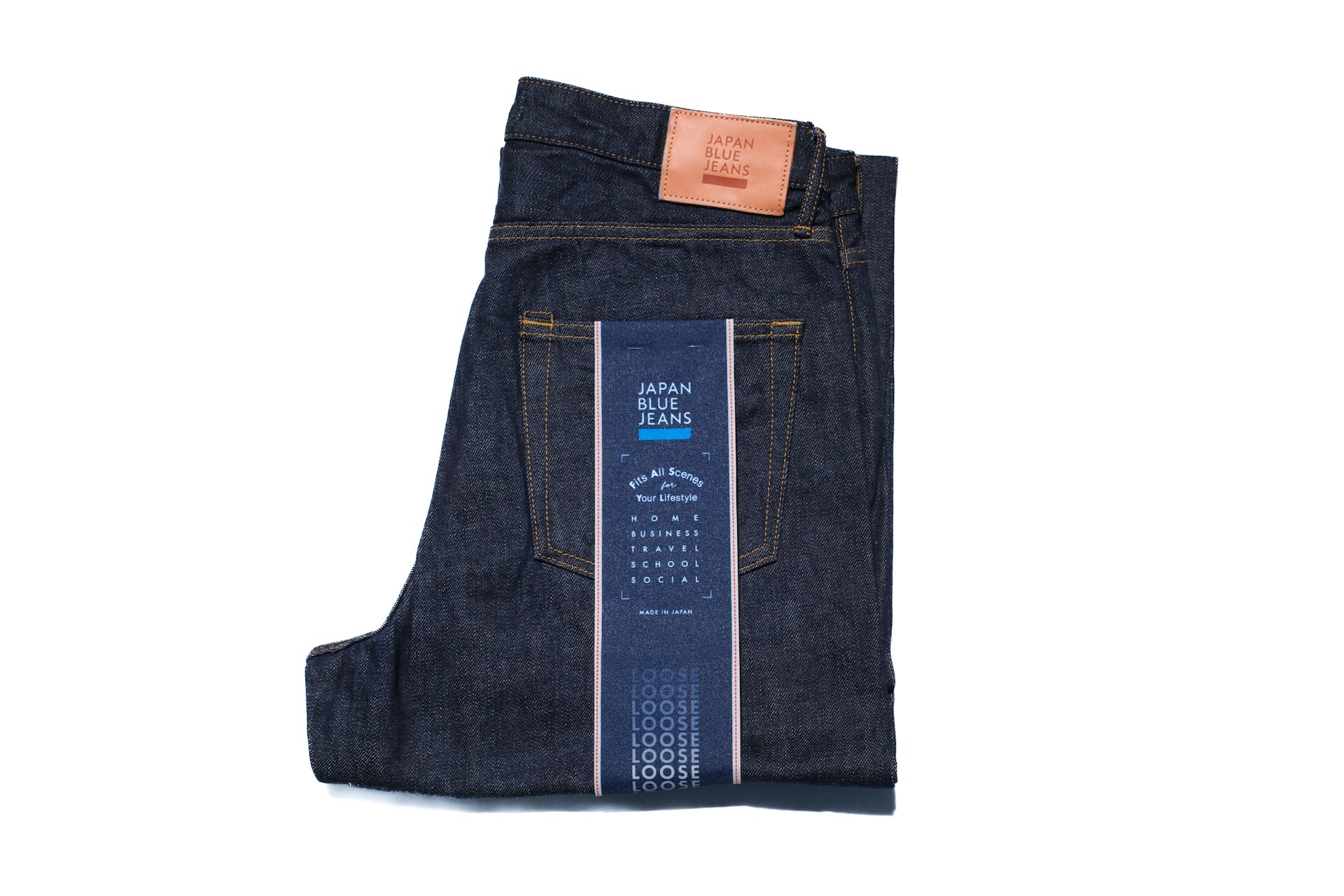 Japan Blue 12.5oz J504 'Circle' Denim (Loose fit)