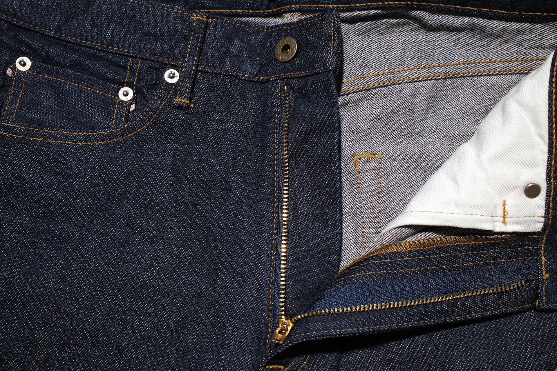 Japan Blue 12.5oz J504 'Circle' Denim (Loose fit)