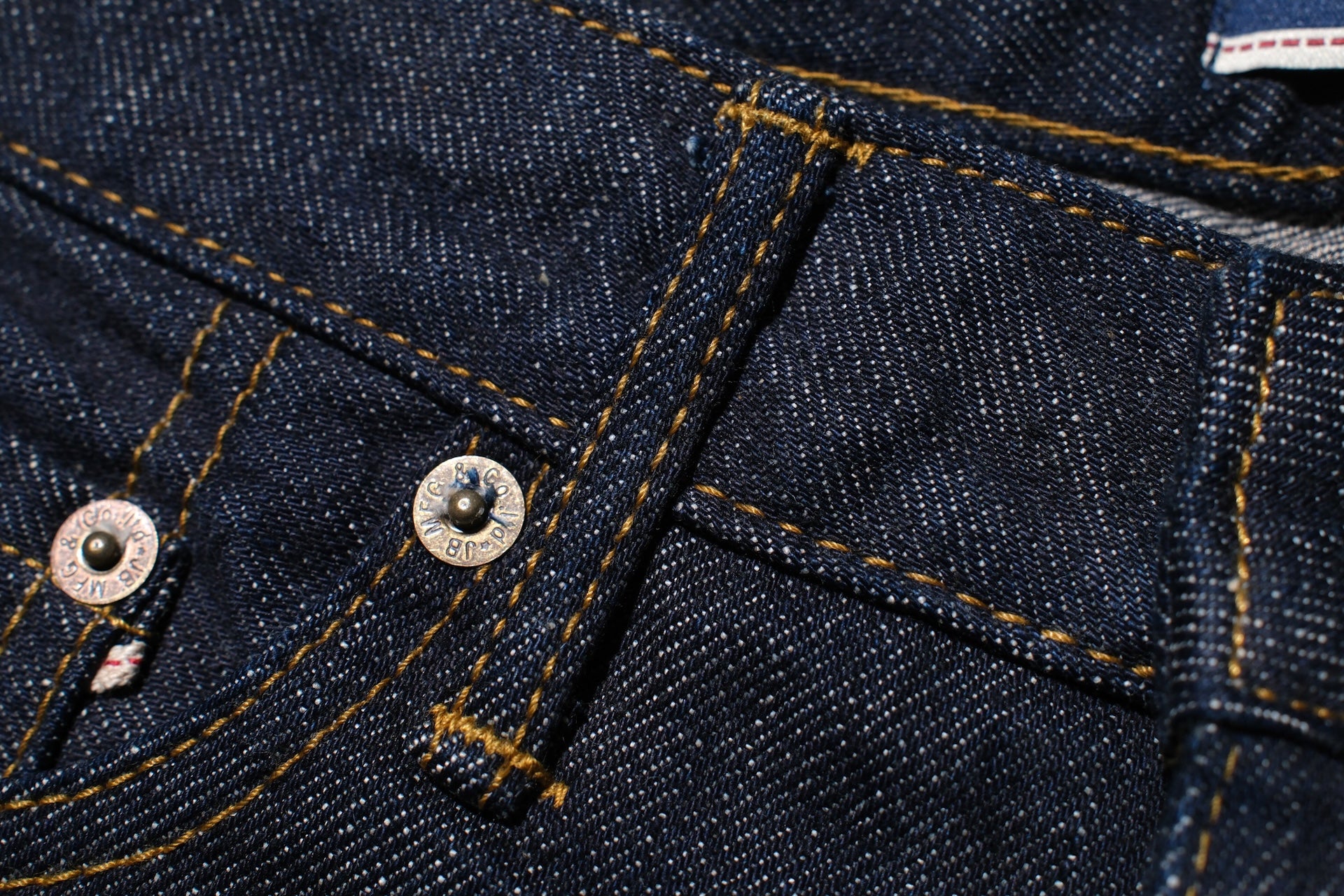 Japan Blue 12.5oz J504 'Circle' Denim (Loose fit)