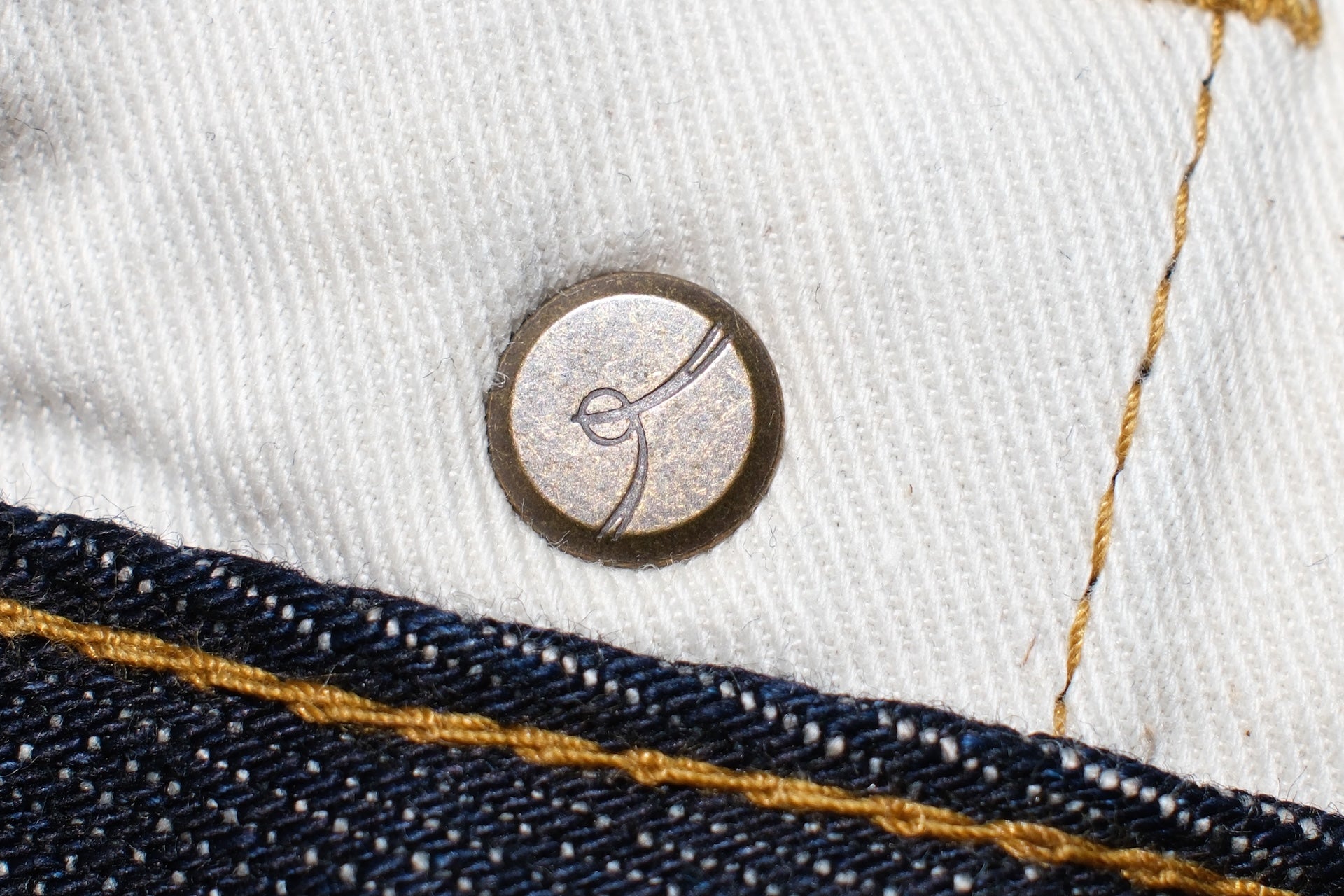 Japan Blue 12.5oz J504 'Circle' Denim (Loose fit)