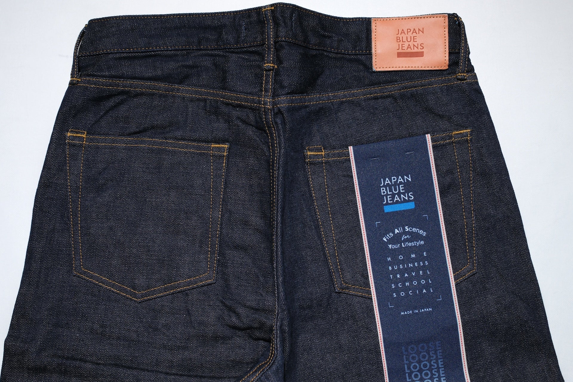 Japan Blue 12.5oz J504 'Circle' Denim (Loose fit)