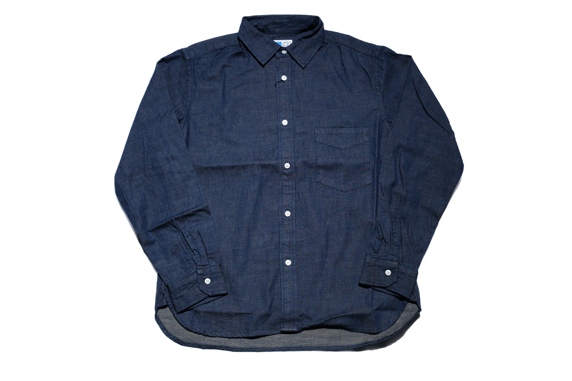 Japan Blue 8oz Indigo Dyed “Military Denim” B.D. Oxford Shirt