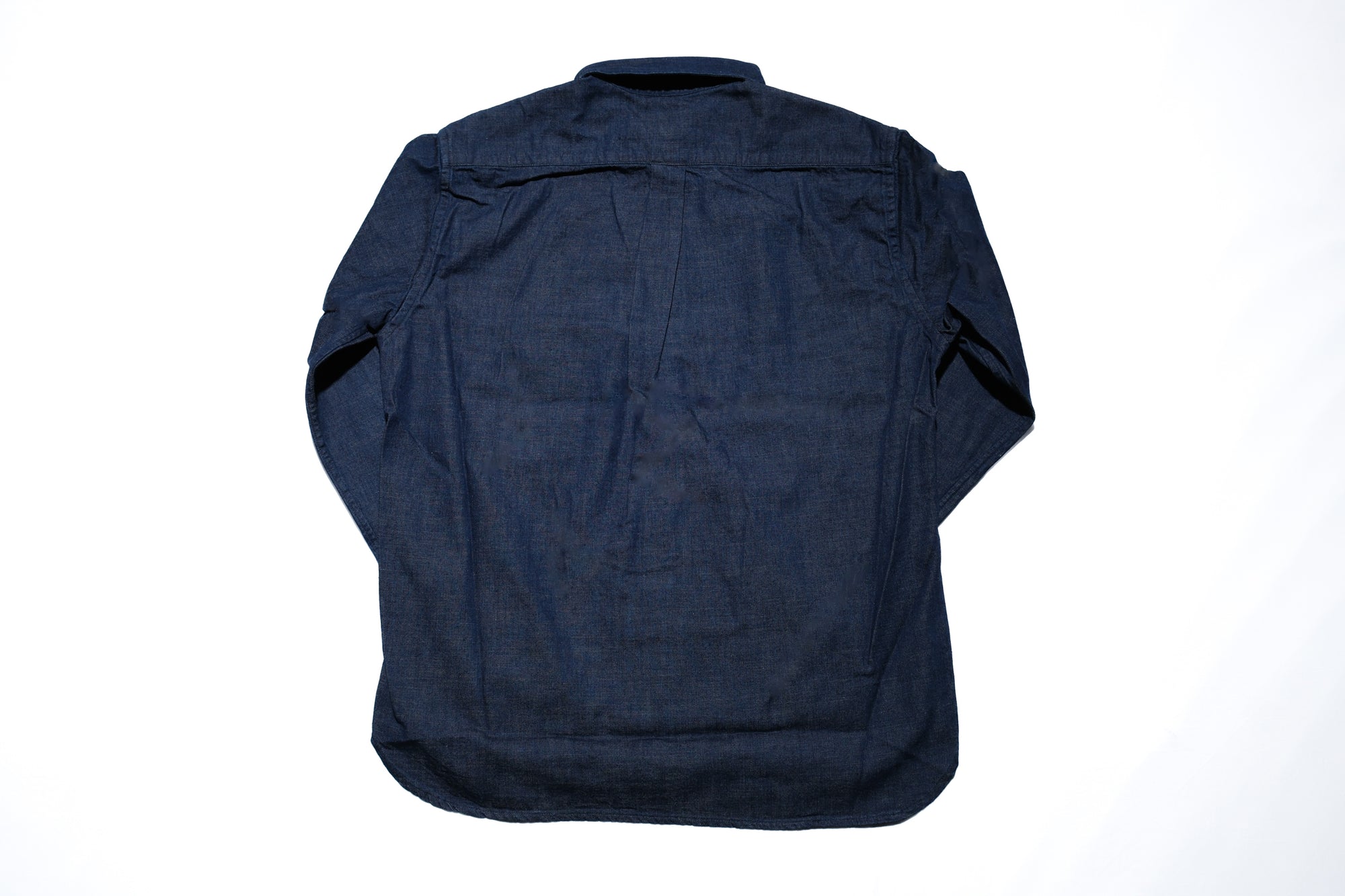 Japan Blue 8oz Indigo Dyed “Military Denim” B.D. Oxford Shirt