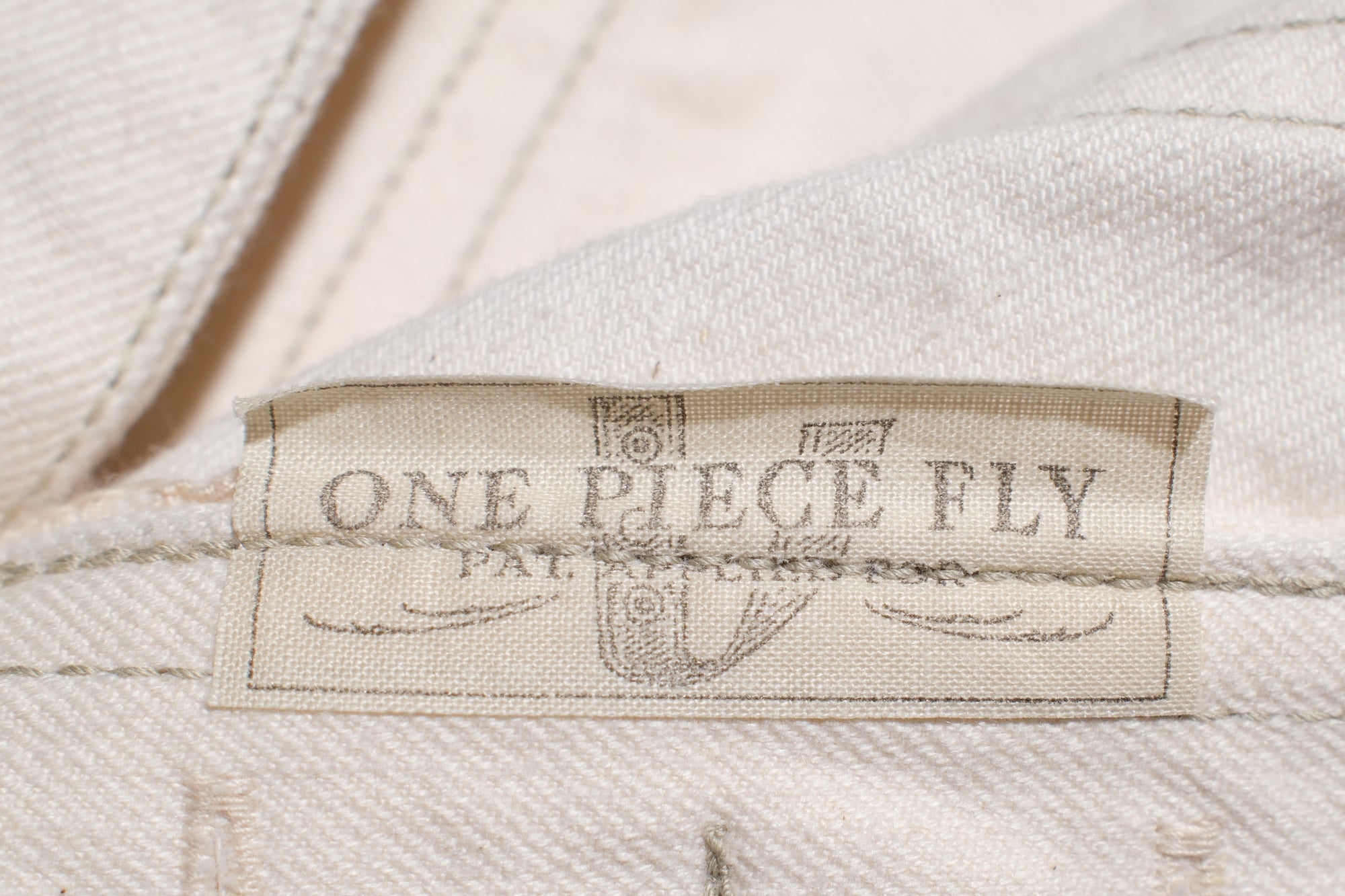 Freewheelers 11oz Lot. 102 "Ironalls" Cotton Drill Overalls (Raw White)