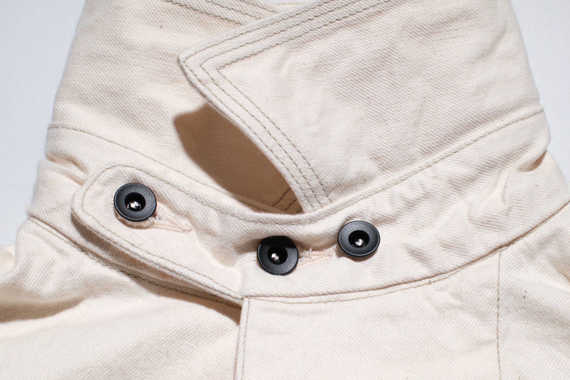 Freewheelers 11oz Lot. 100 "Ironalls" Cotton Drill Jacket (Raw White)