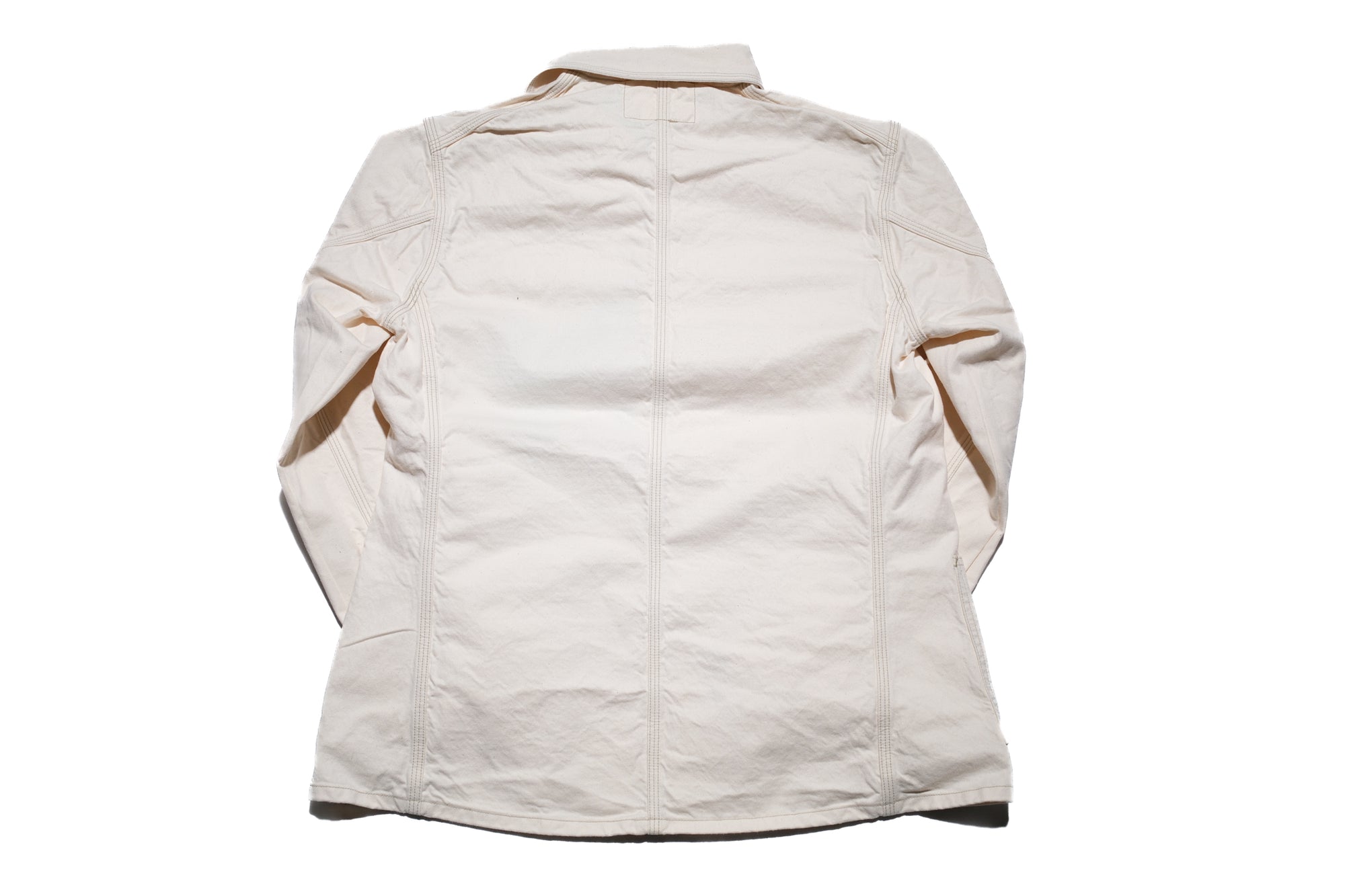 Freewheelers 11oz Lot. 100 "Ironalls" Cotton Drill Jacket (Raw White)