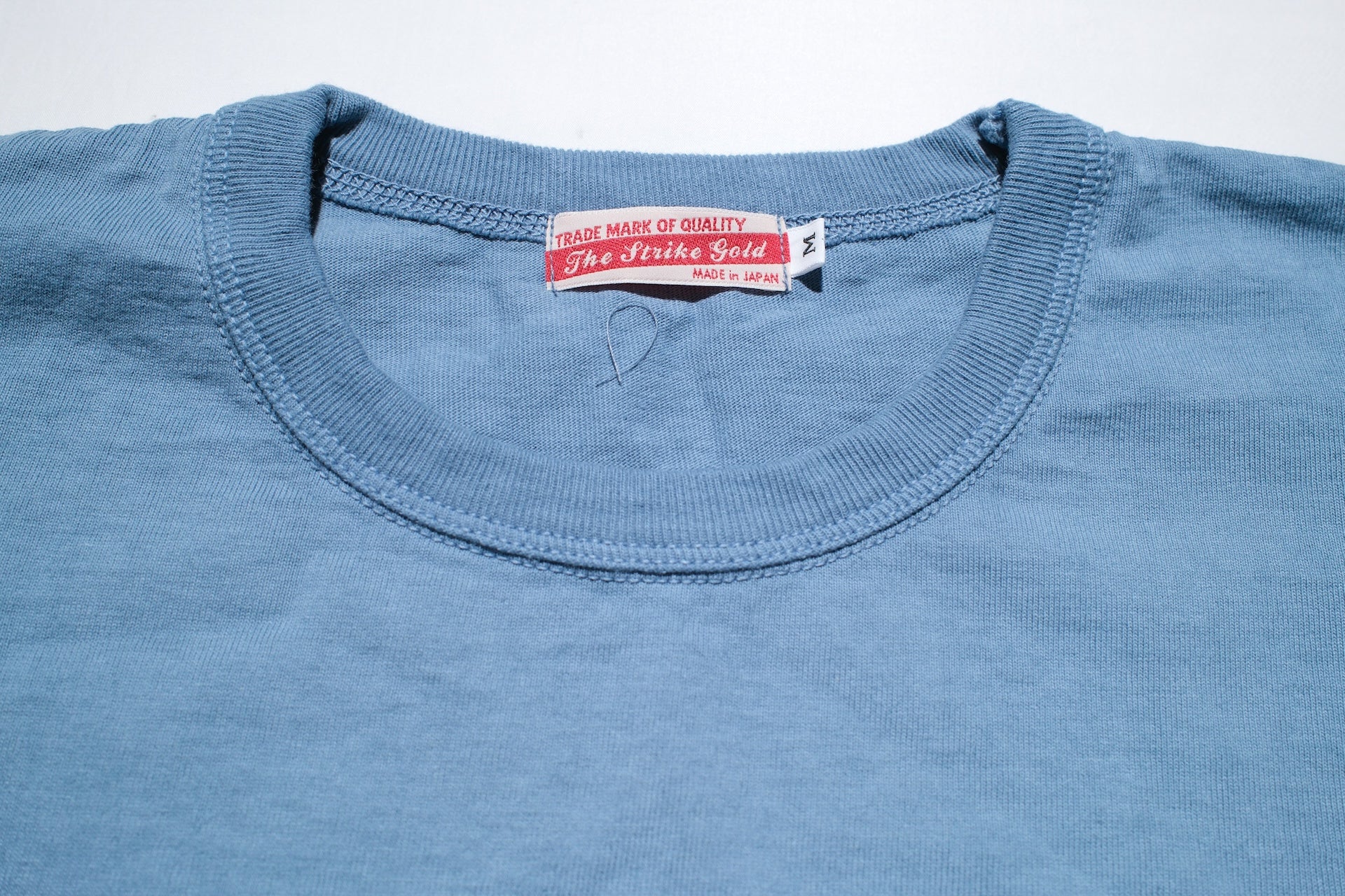 The Strike Gold X CORLECTION 7oz Loopwheeled Tee (Lake Blue)