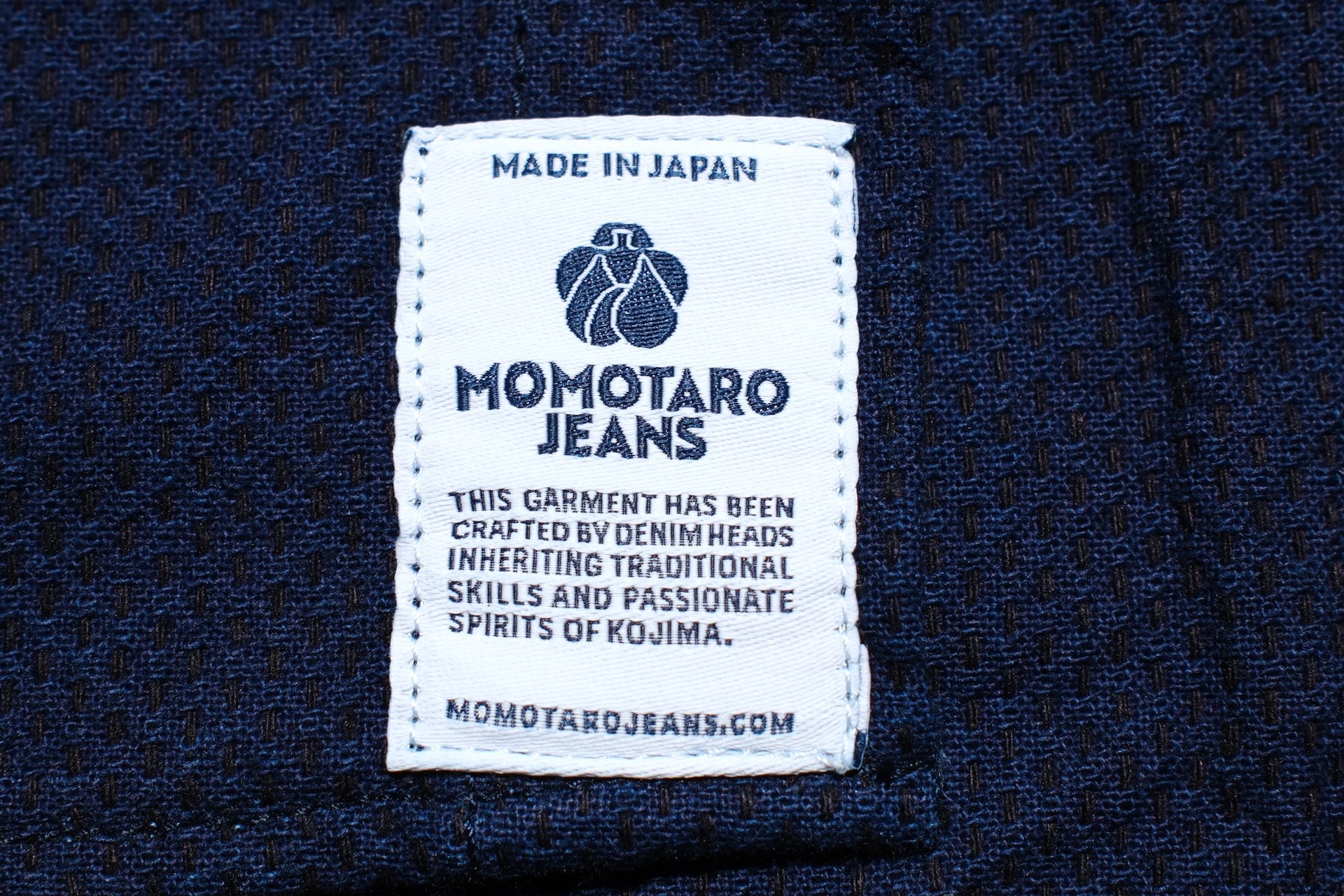MOMOTARO JEANS 8oz Indigo Dyed “Classic Sashiko” CPO Shirt