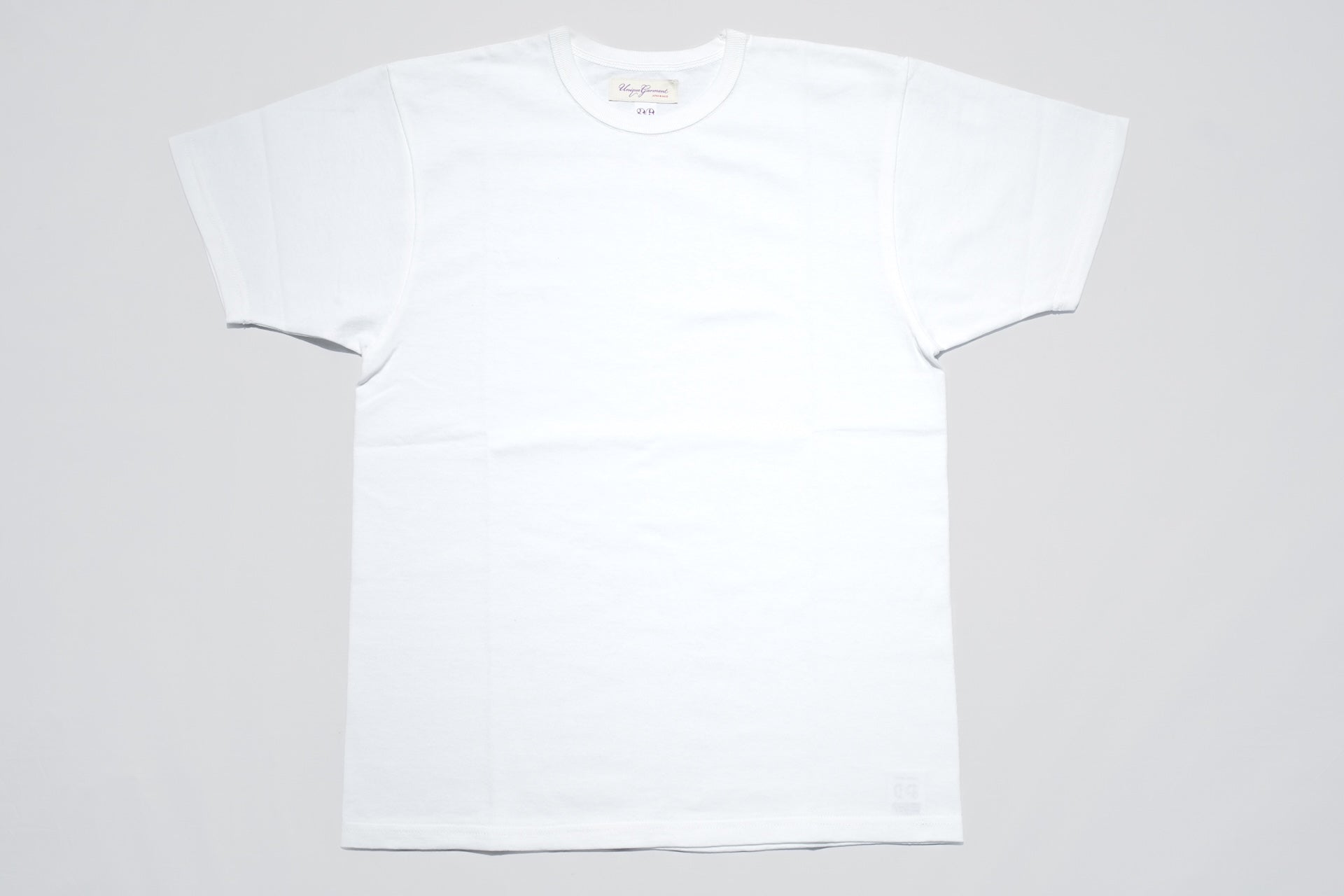Unique Garment 8oz ‘Drill’ Loopwheeled Tee (Daylight White)