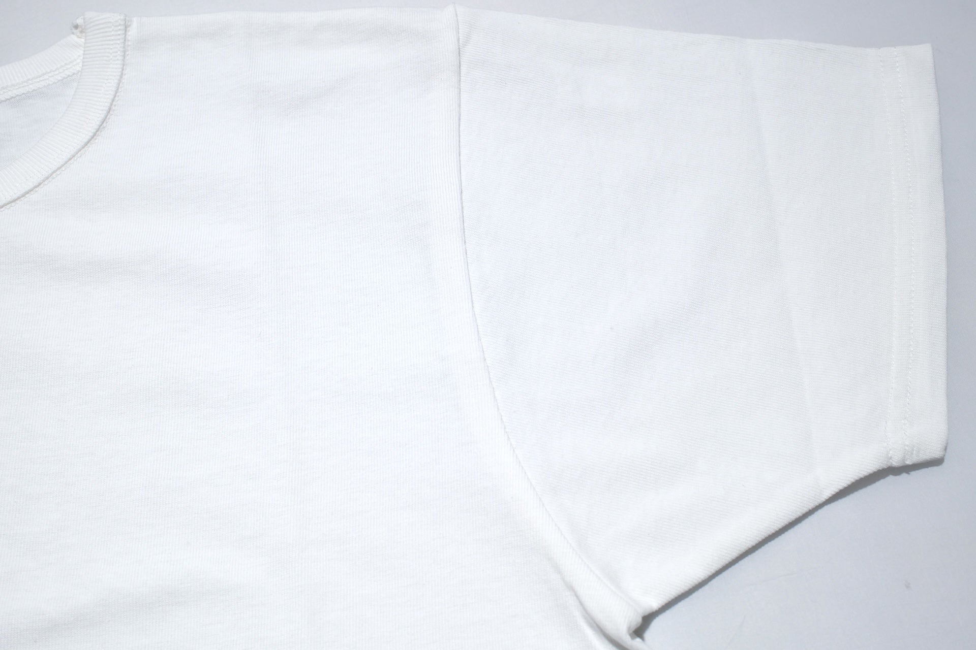 Unique Garment 8oz ‘Drill’ Loopwheeled Tee (Daylight White)