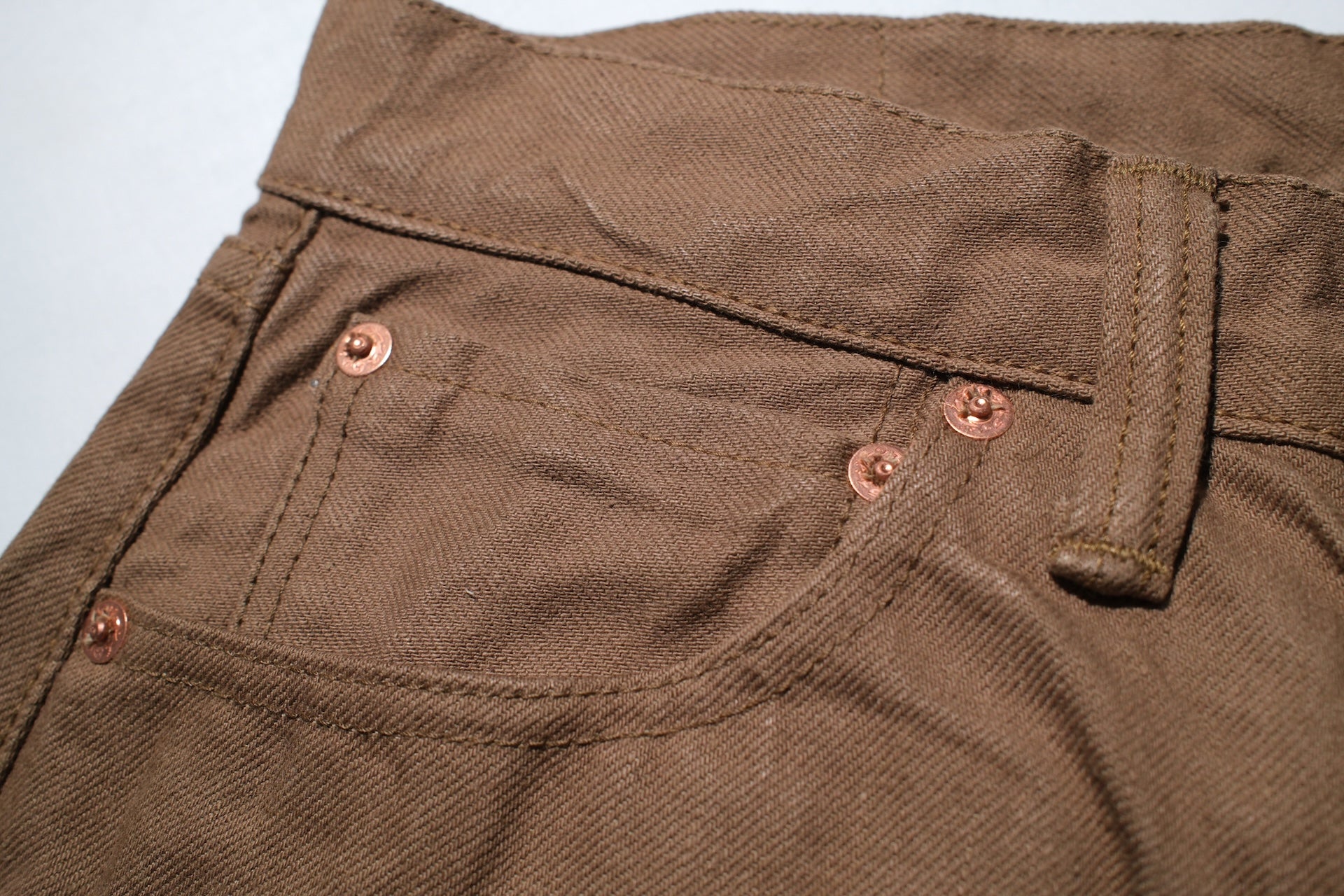 Samurai 15oz Selvage Duck Canvas Shorts (Khaki)