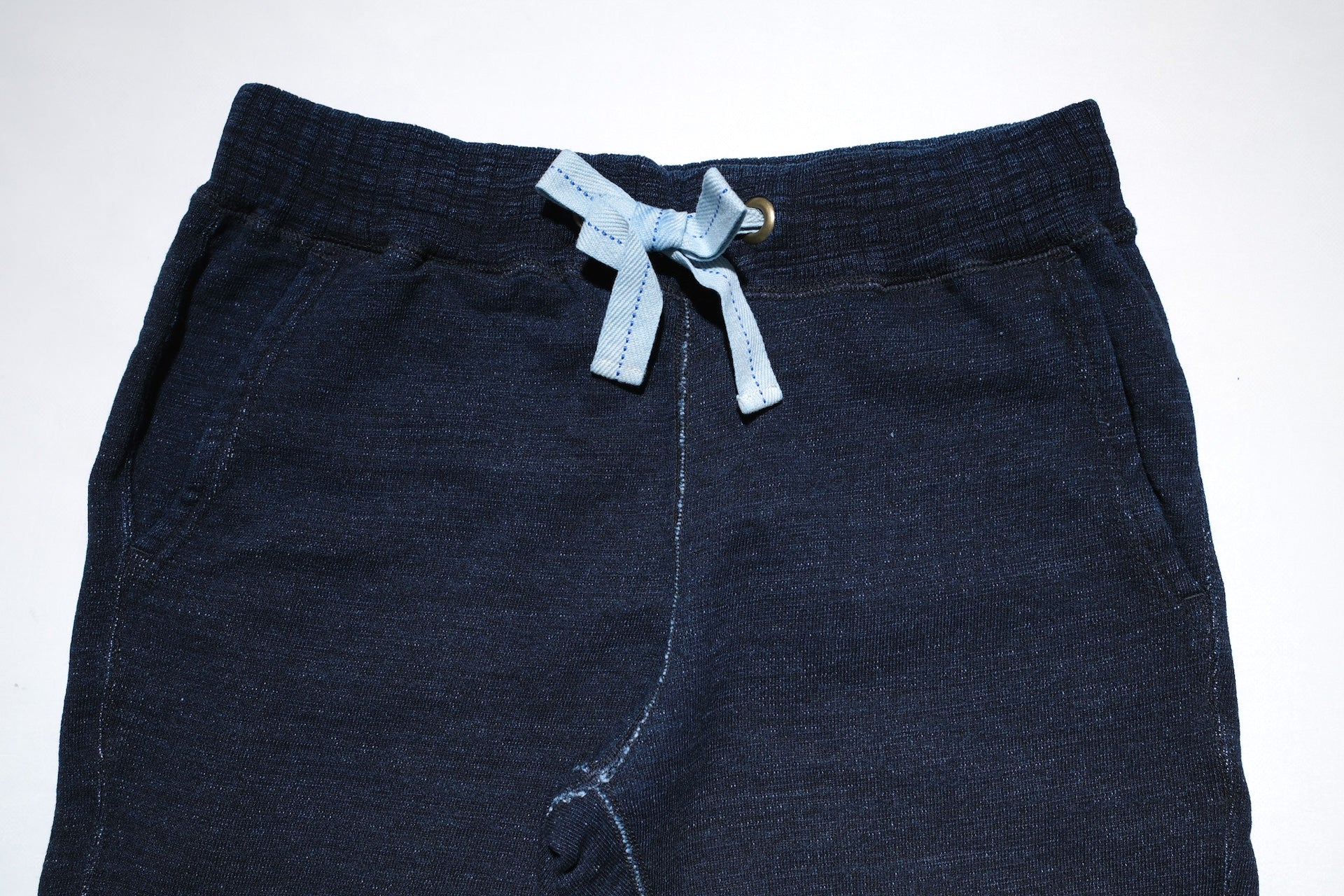 Pure Blue Japan "Slub Yarn" Sweatpants (Grand Indigo)