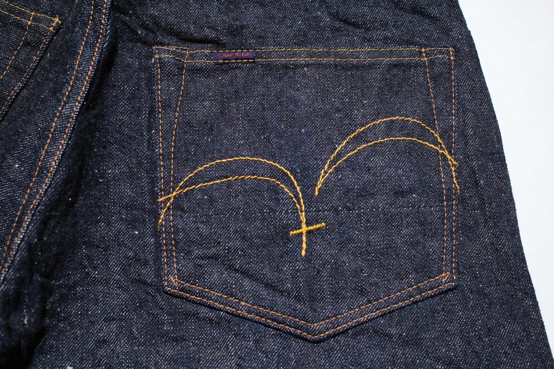 Samurai 15oz "Otokogi" Selvage Denim Shorts (Indigo)