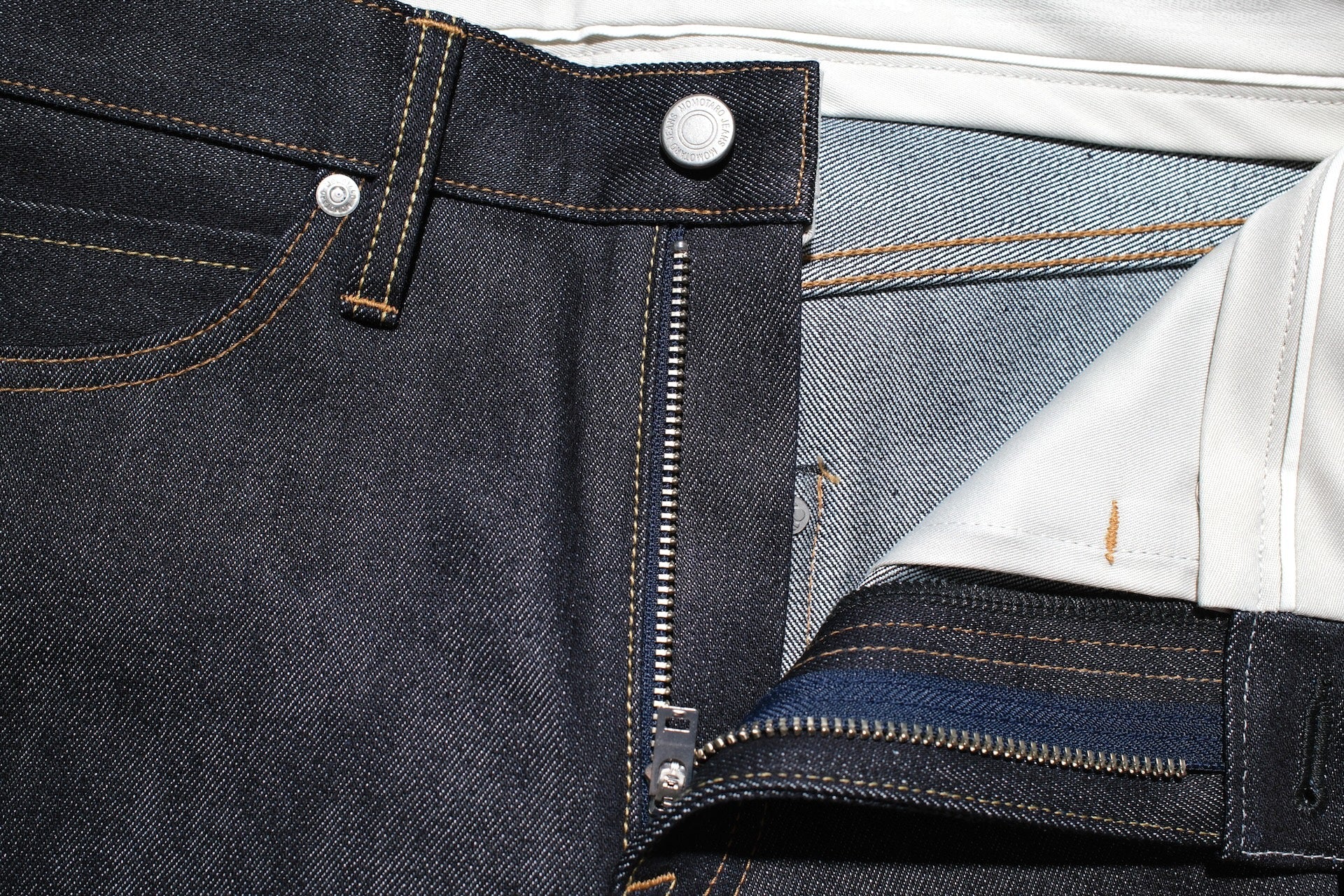 MOMOTARO JEANS 15oz "Silk/Cotton" #102 Denim (Classic Straight fit)