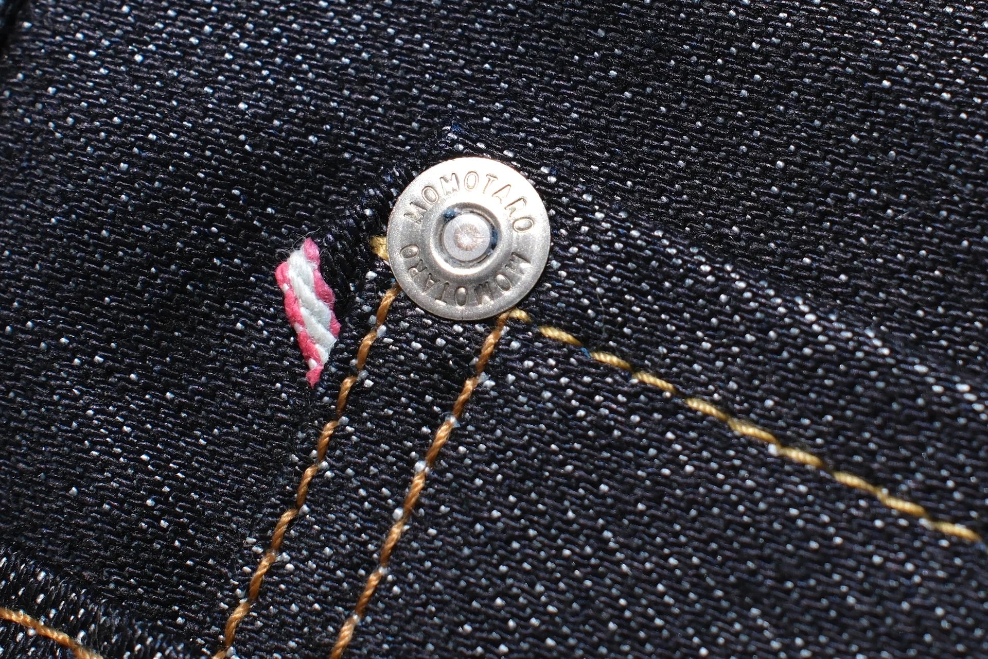 MOMOTARO JEANS 15oz "Silk/Cotton" #102 Denim (Classic Straight fit)