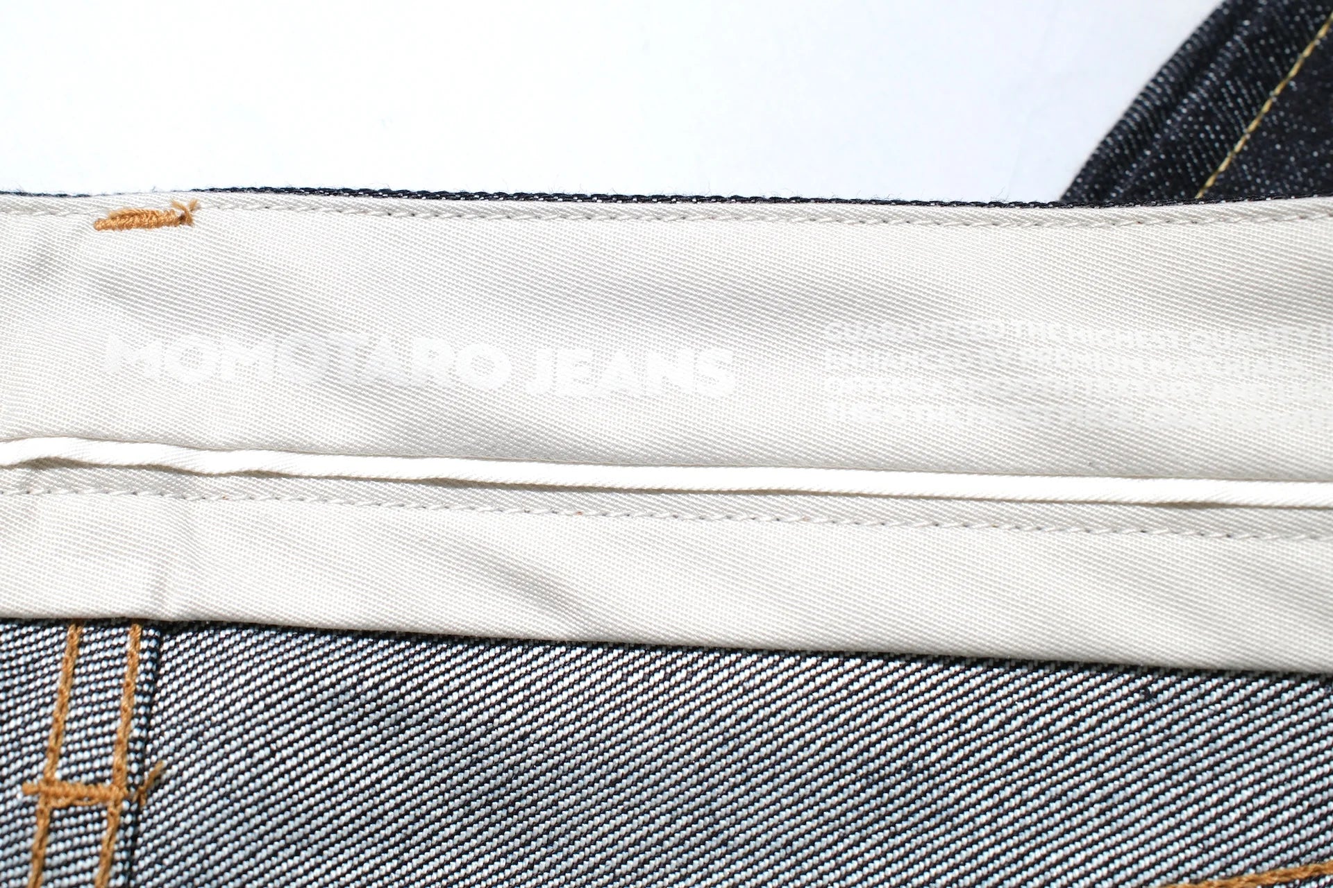 MOMOTARO JEANS 15oz "Silk/Cotton" #102 Denim (Classic Straight fit)