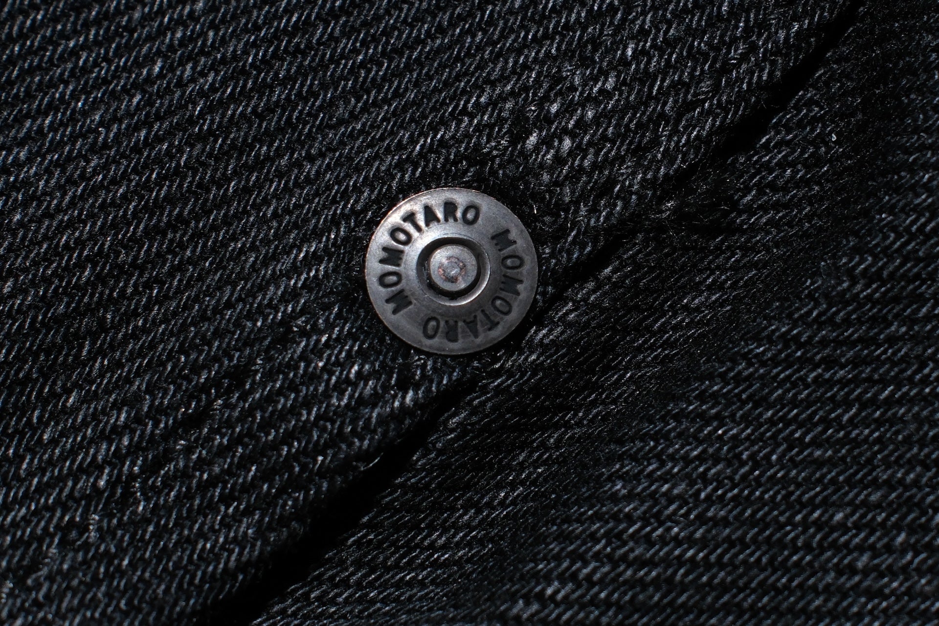 MOMOTARO JEANS 14.7oz "Solid Black" Modified Type 2 Denim Jacket