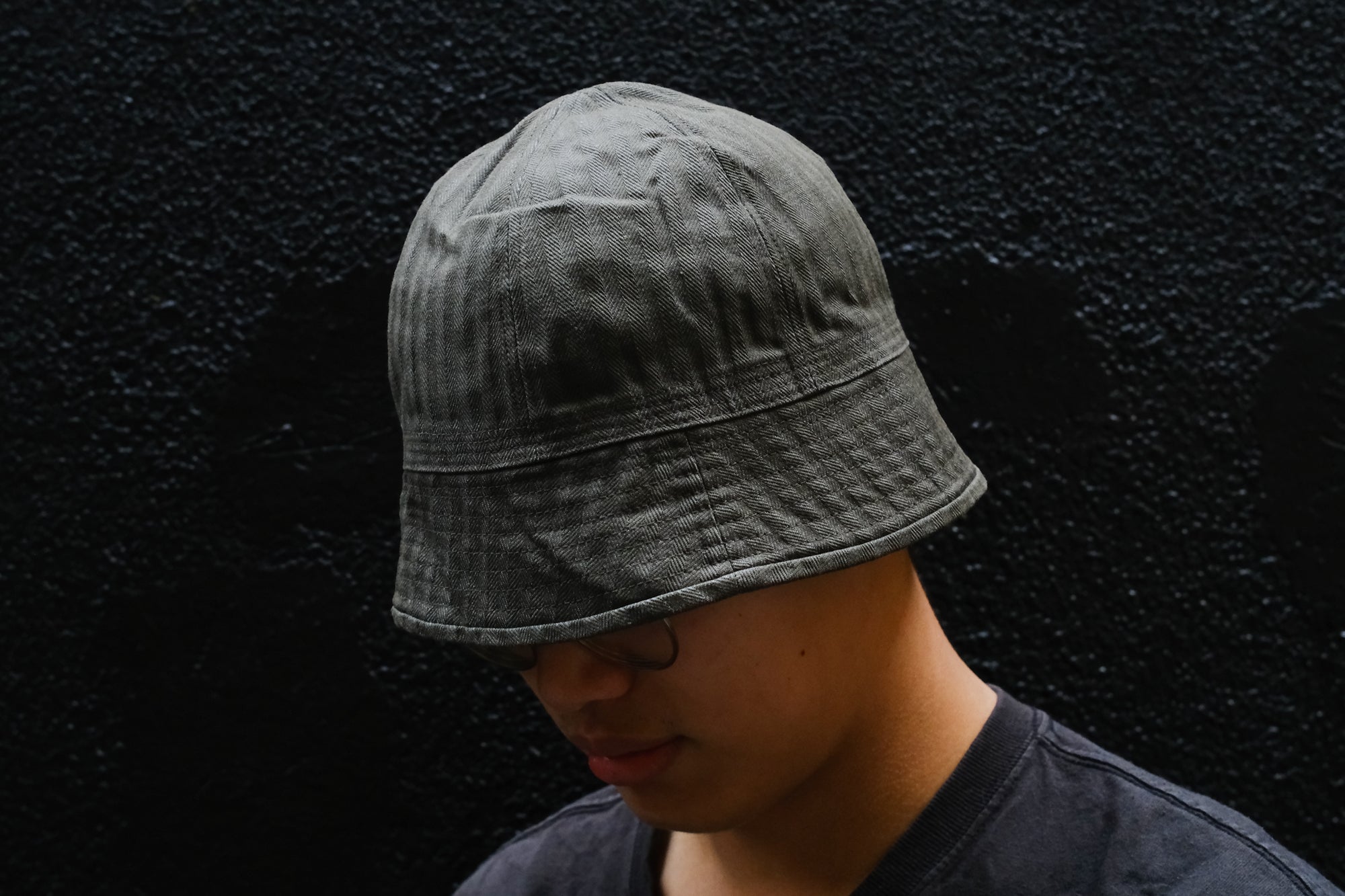 Samurai 13oz HBT Denim Sailor’s Hat (Olive)